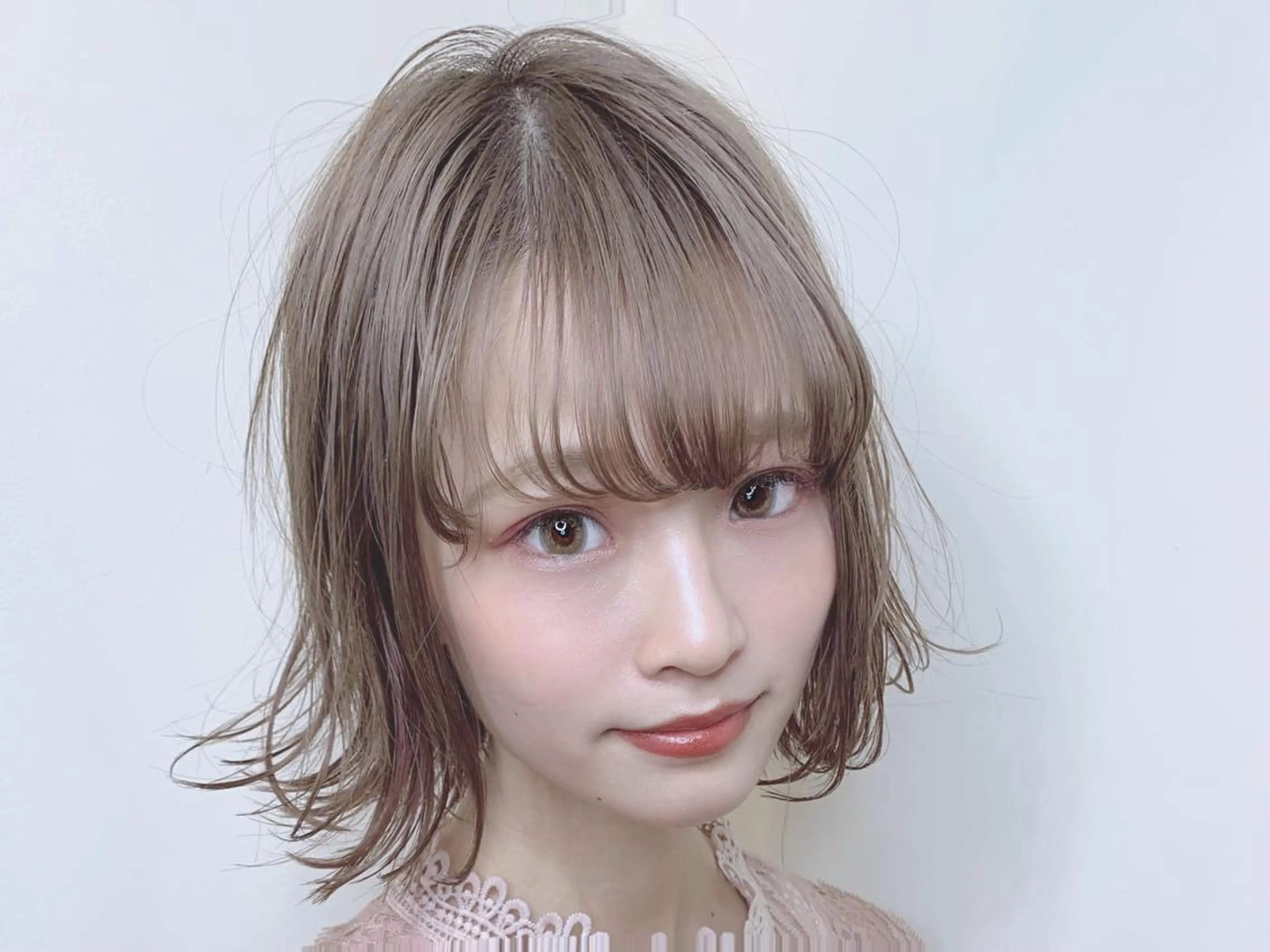ミディアム カラー パーマ ヘアアレンジ 【公式】amble luxe池袋東口🩷のヘアスタイル