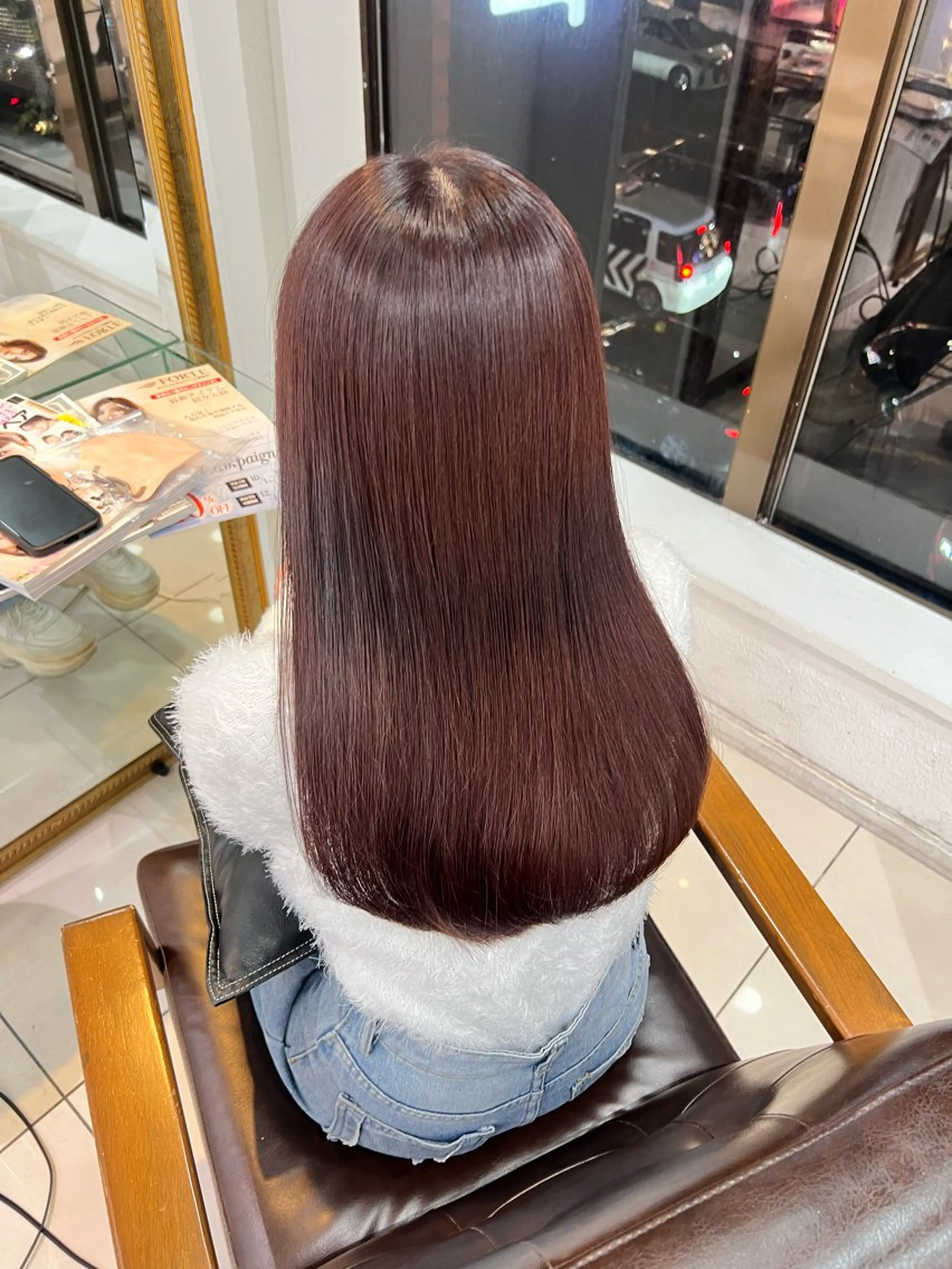 ロング カラー ハイトーンカラー 🤍🫧 長井 律のヘアスタイル