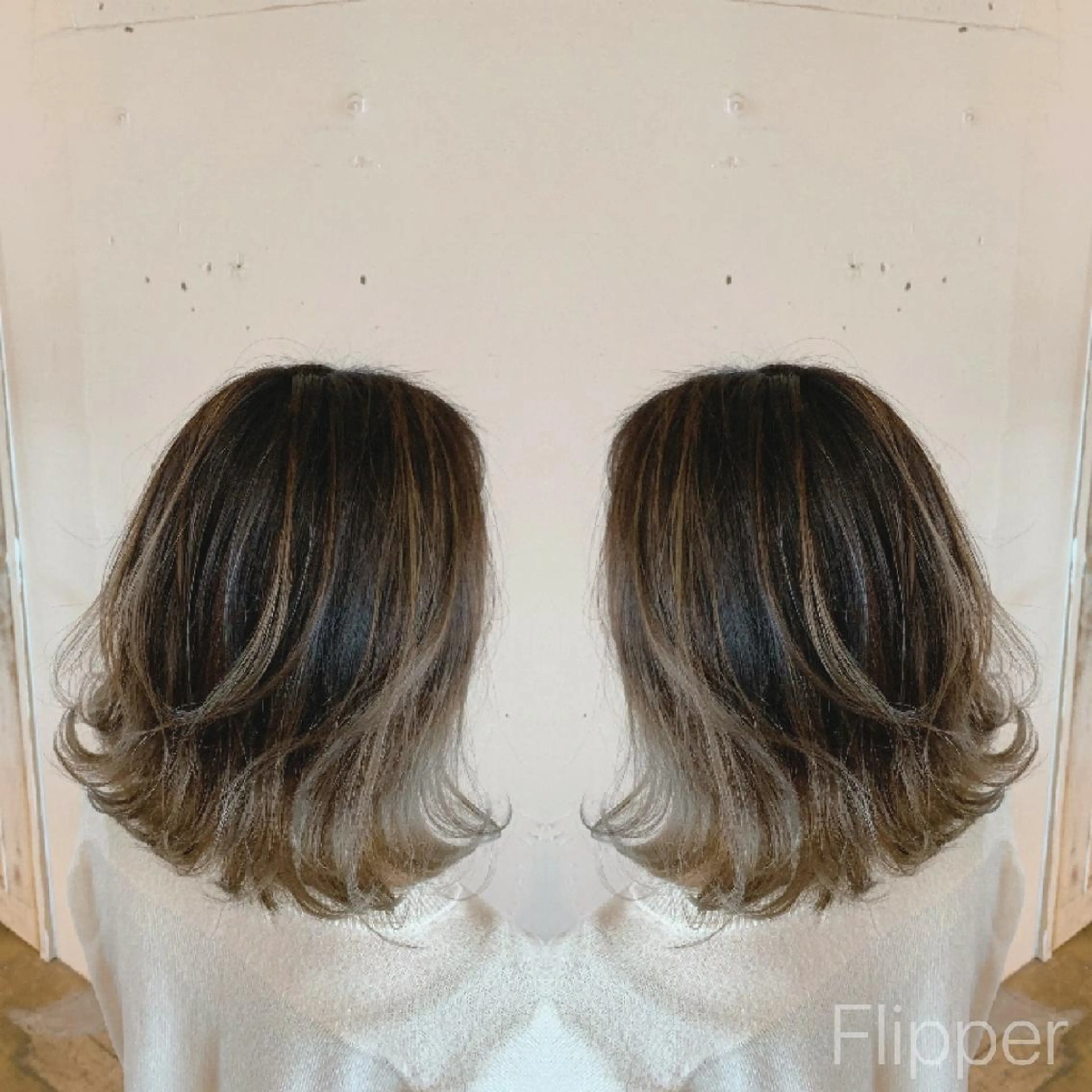 カラー バレイヤージュ Beyond（kitaro）所属・石井辰功也 フリーランス美容師のヘアスタイル