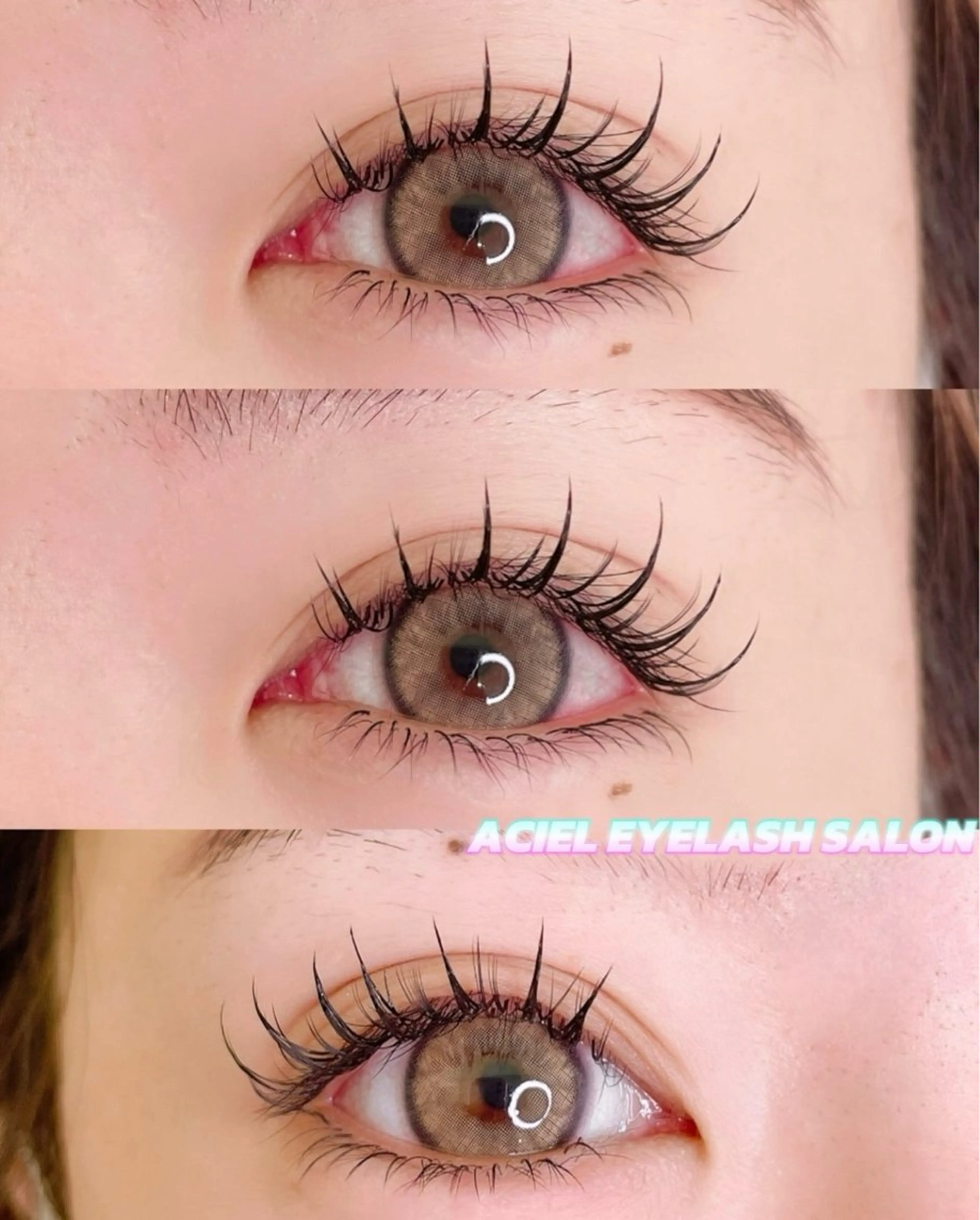 マツエク・マツパ ACIEL EYE LASH SALONのマツエク・マツパデザイン