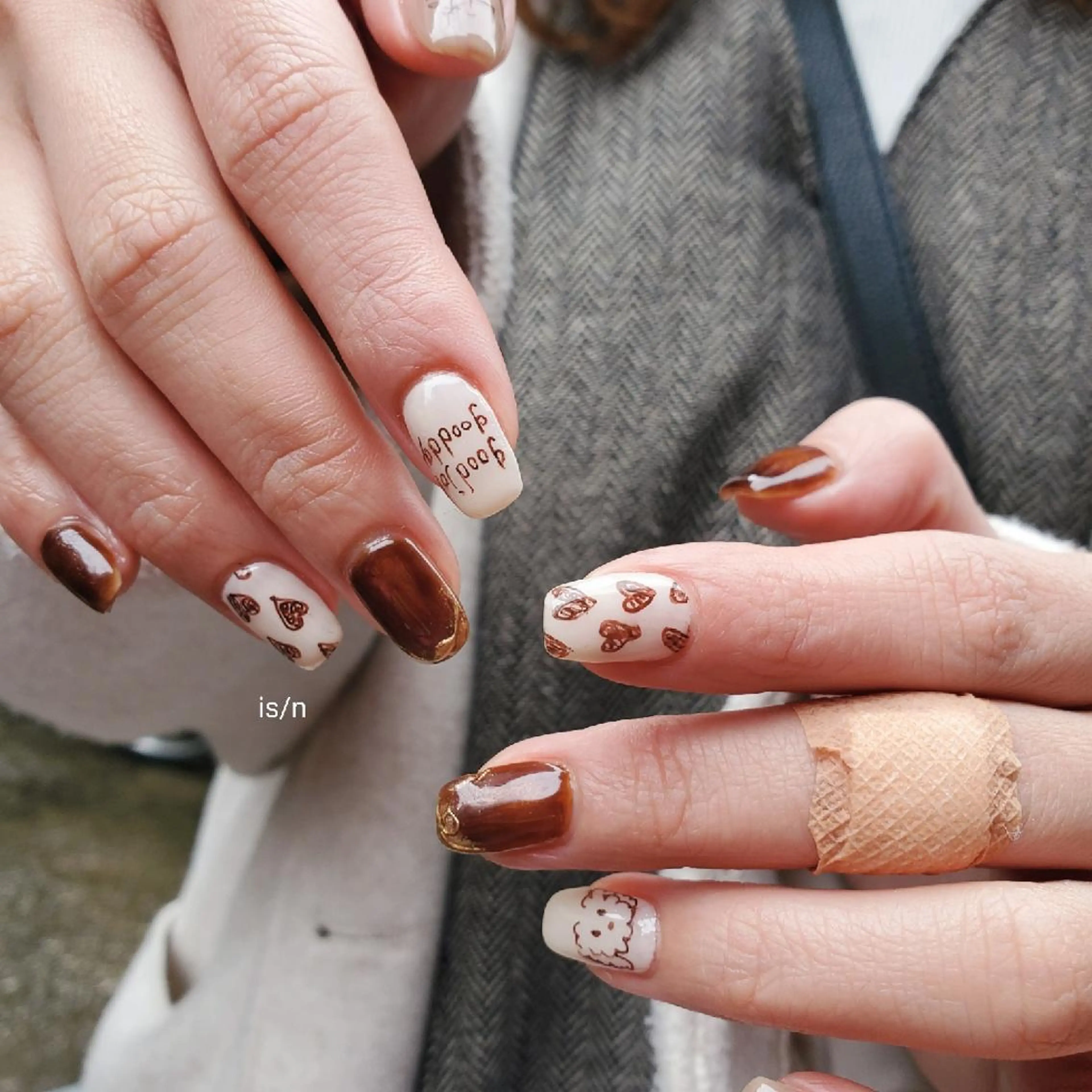 ネイル ハンドネイル 店長 佐藤のネイルデザイン