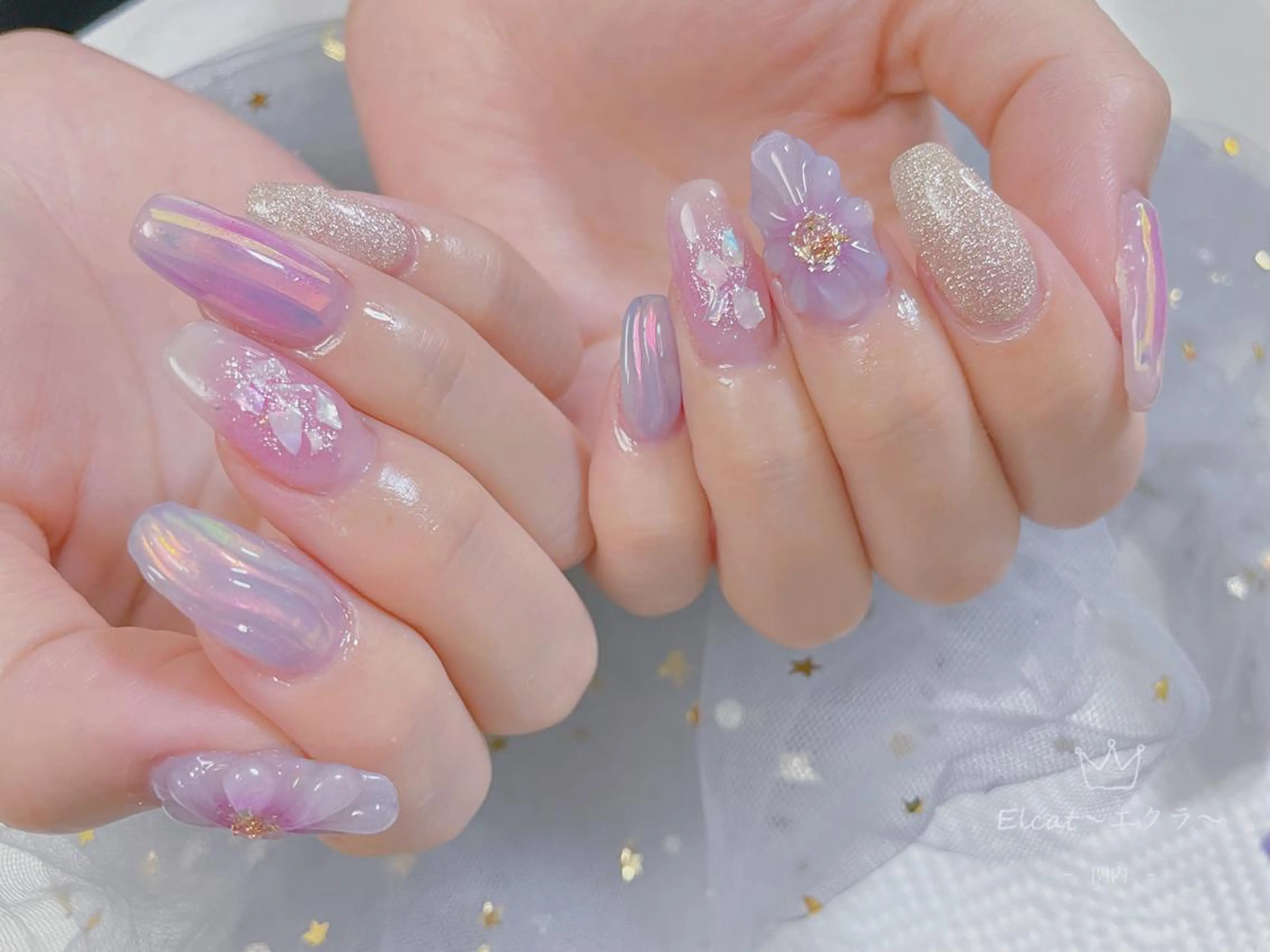 ネイル ハンドネイル ハンドケア ネイルサロンエクラ 🫧Shizukaのネイルデザイン