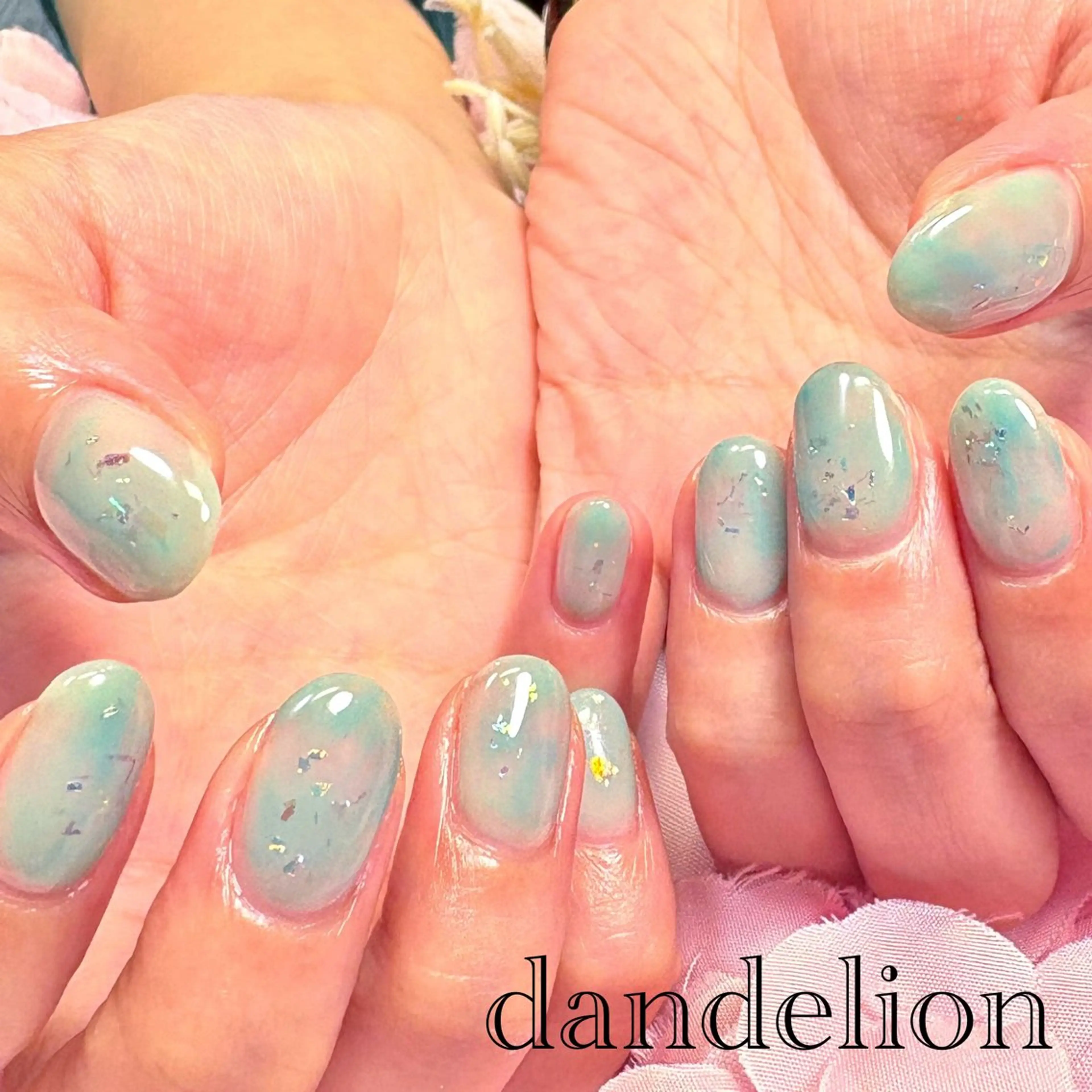 ネイル ハンドネイル ハンドケア dandelion ダンデライオンのネイルデザイン