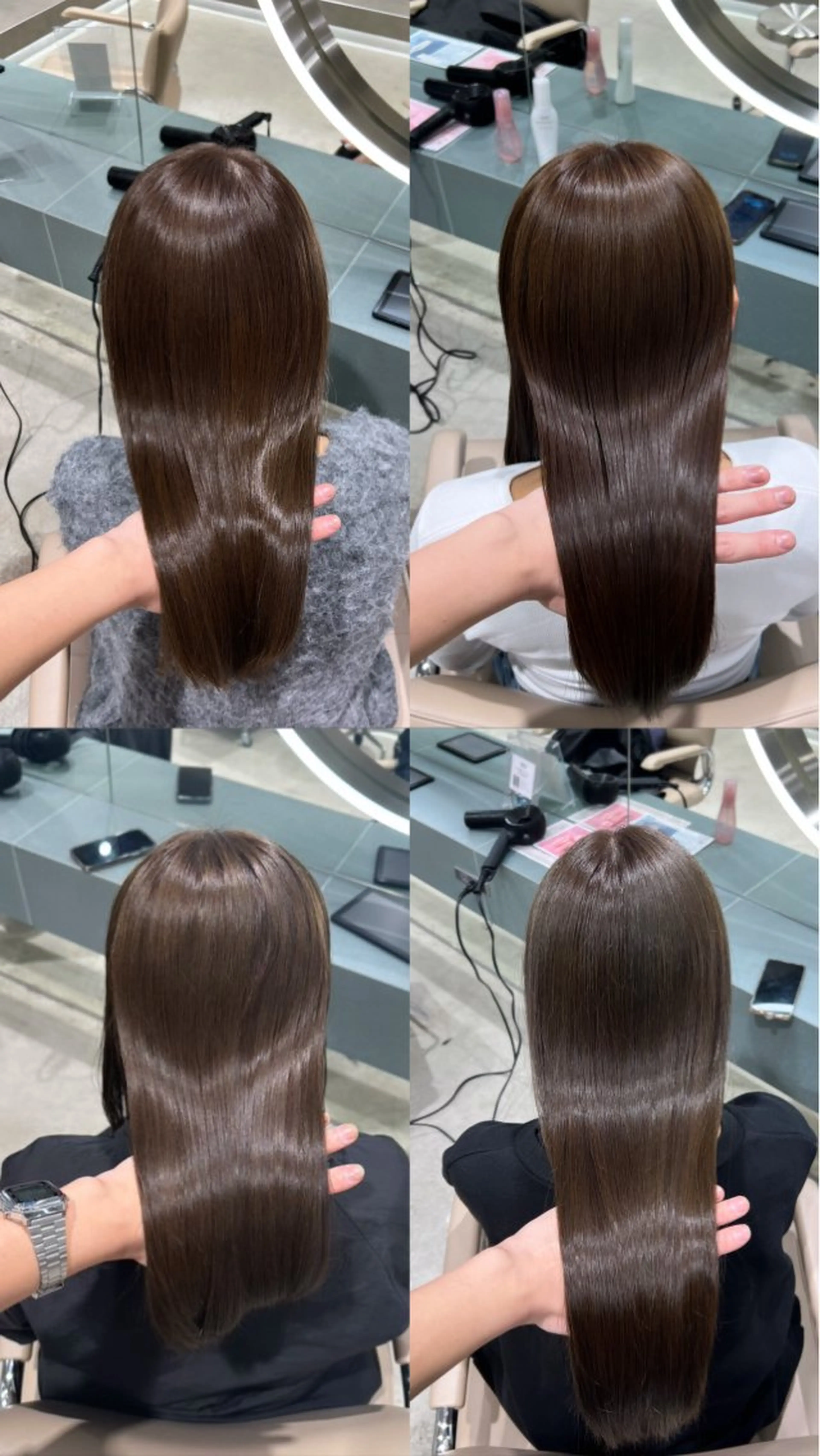 【🌟2回目メニュー🌟】カラー＋髪質改善トリートメントの写真