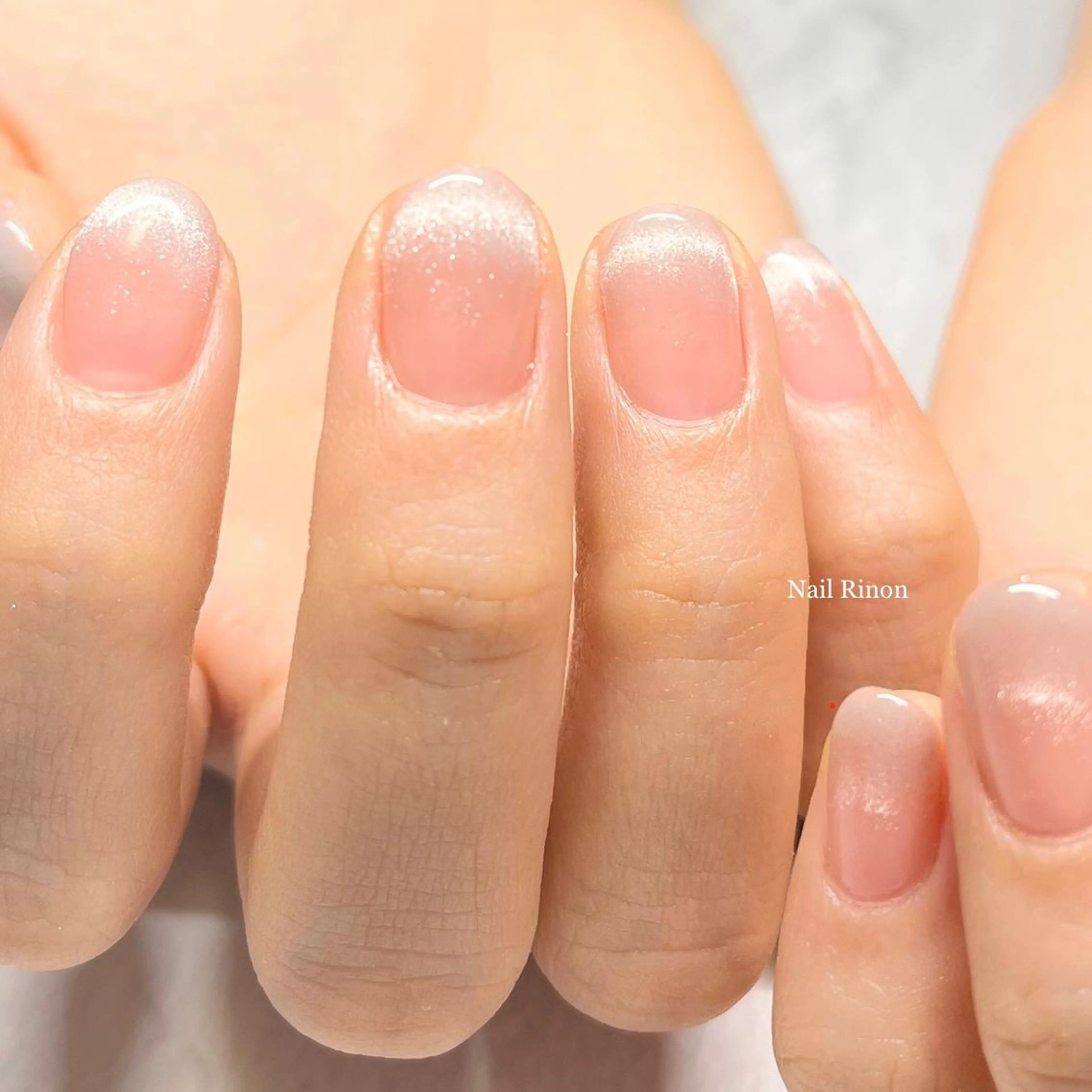 ネイル グラデーション マグネットネイル ハンドネイル Nail Rinonのネイルデザイン