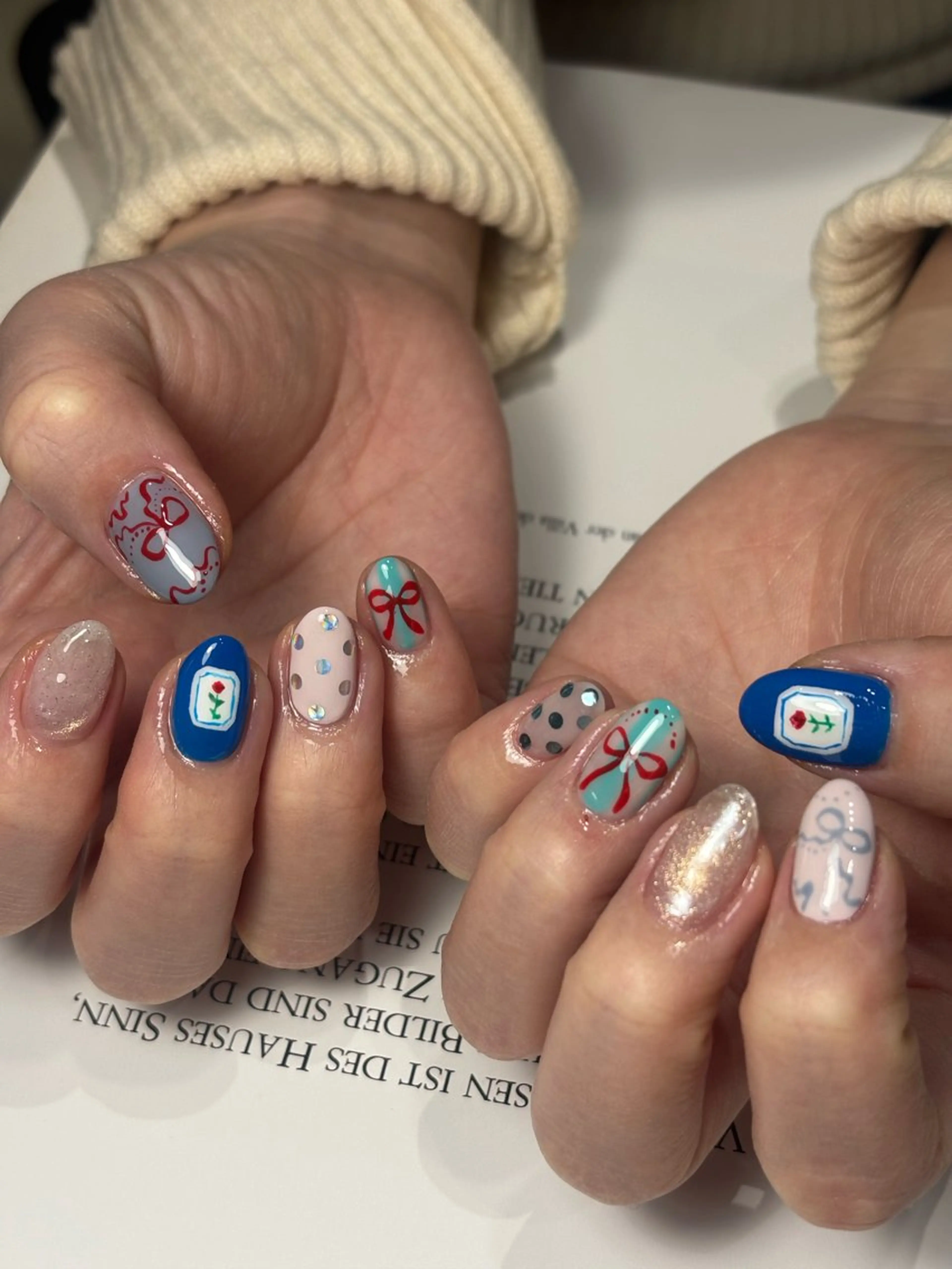 ネイル ハンドネイル MAQUM所属・K. Yukoのネイルデザイン