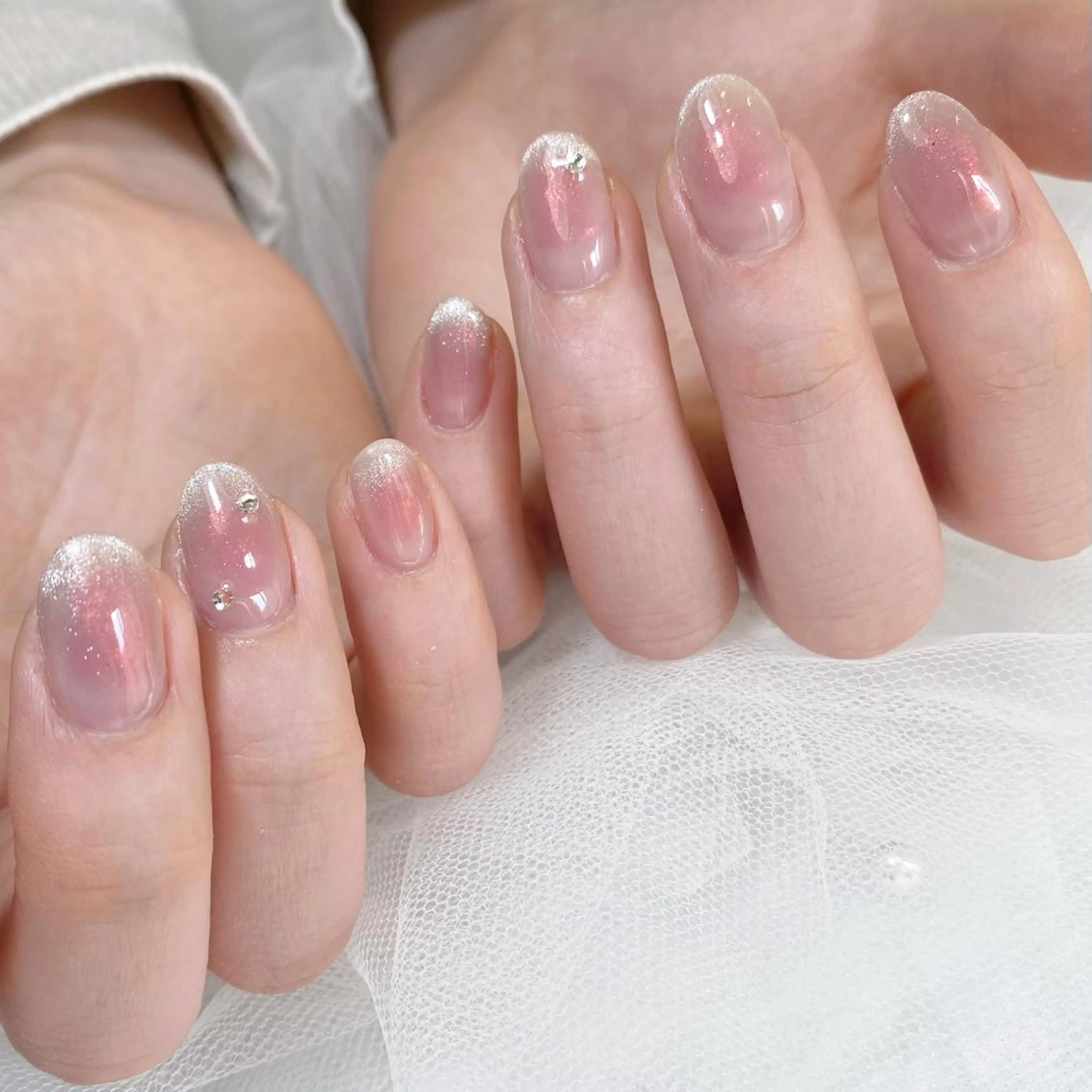 ネイル チークネイル ハンドネイル パラジェル認定サロン　ネイルケア&スパ　Lovin所属・Lovin _ryukaのネイルデザイン