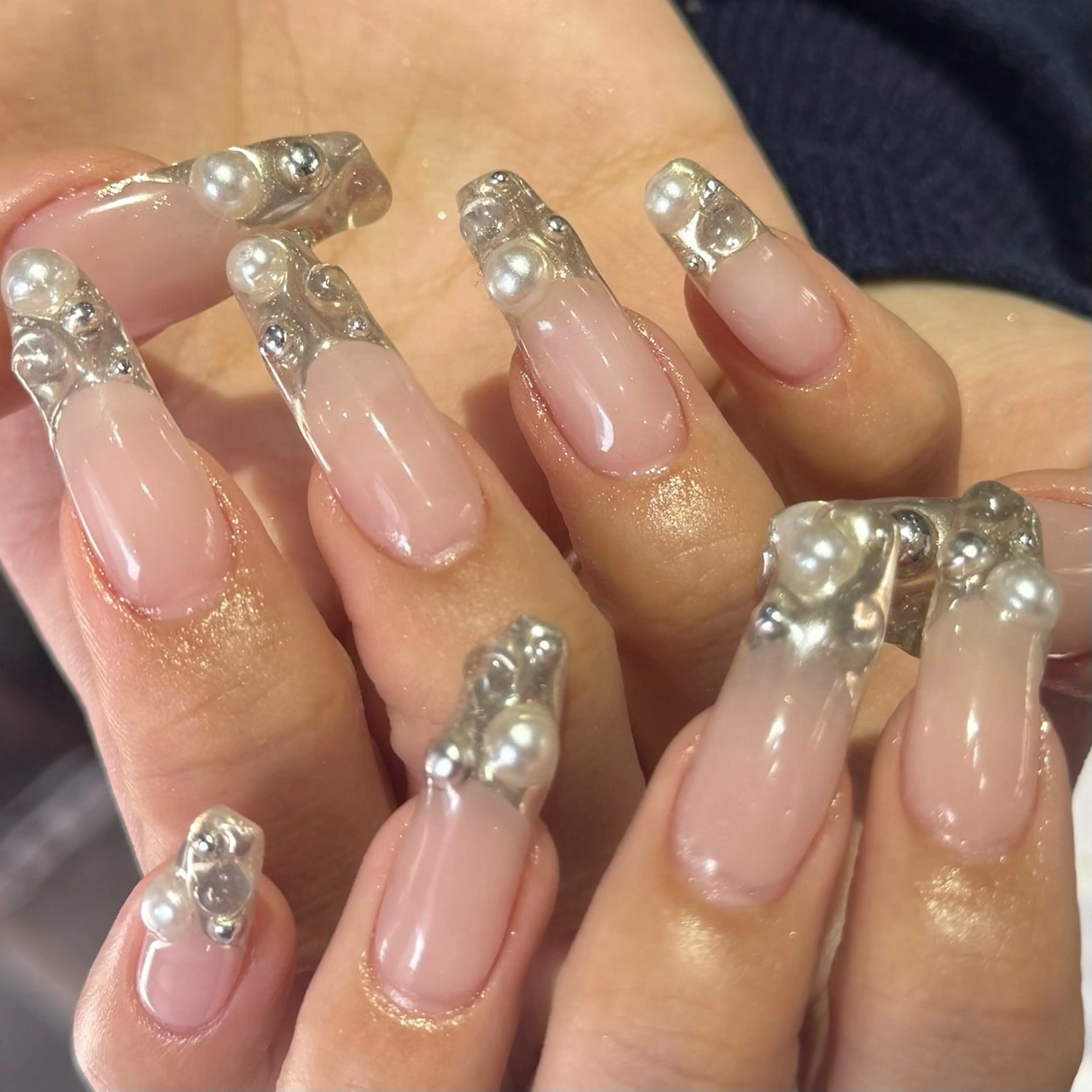 ロング 小川 柚香のネイルデザイン