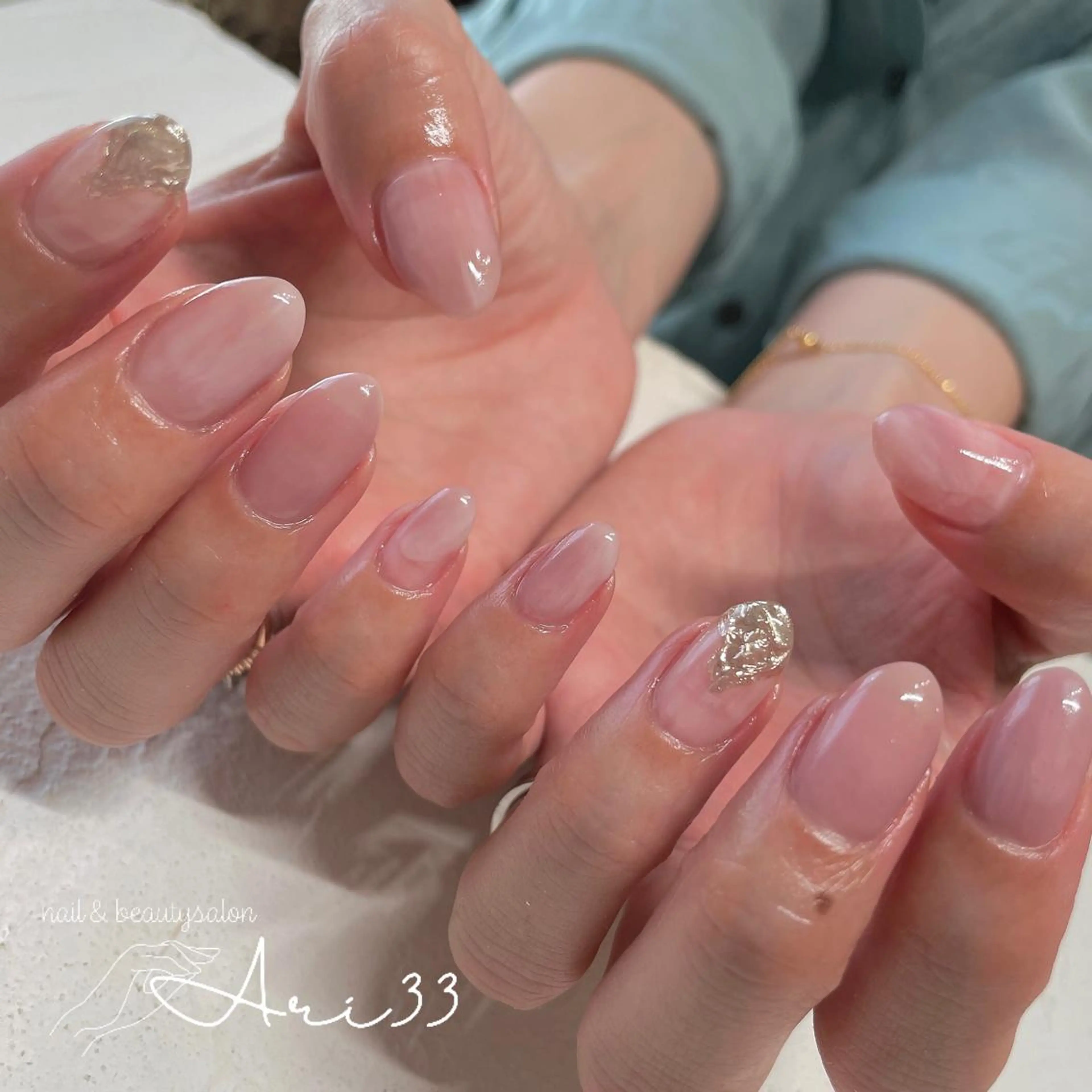 ネイル ハンドネイル プライベートサロン Ari33nailのネイルデザイン