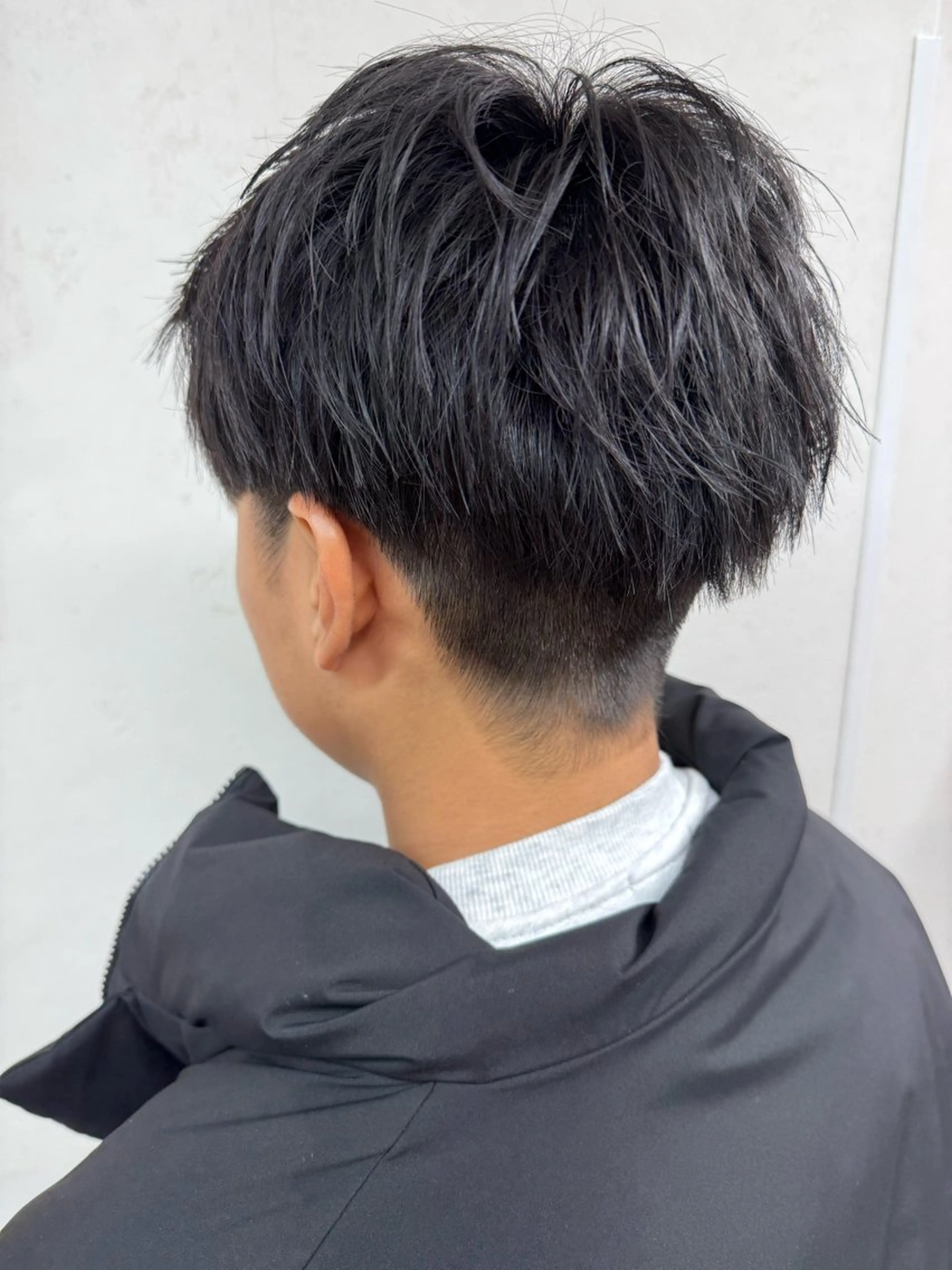 ショート メンズ カット パーマ/ハイトーン /吉田眞のヘアスタイル