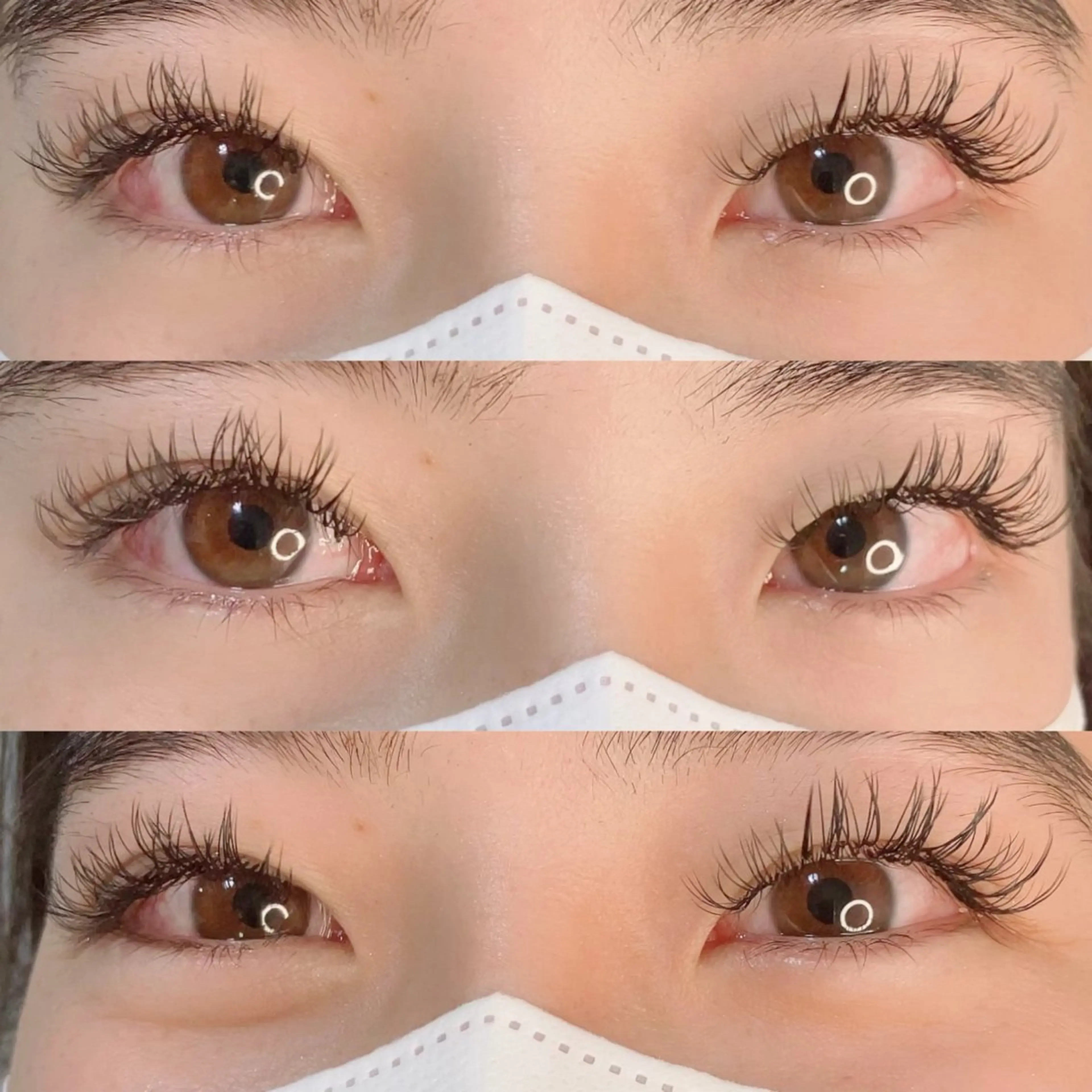 マツエク・マツパ バインドロック 目尻長め linda lashesのマツエク・マツパデザイン