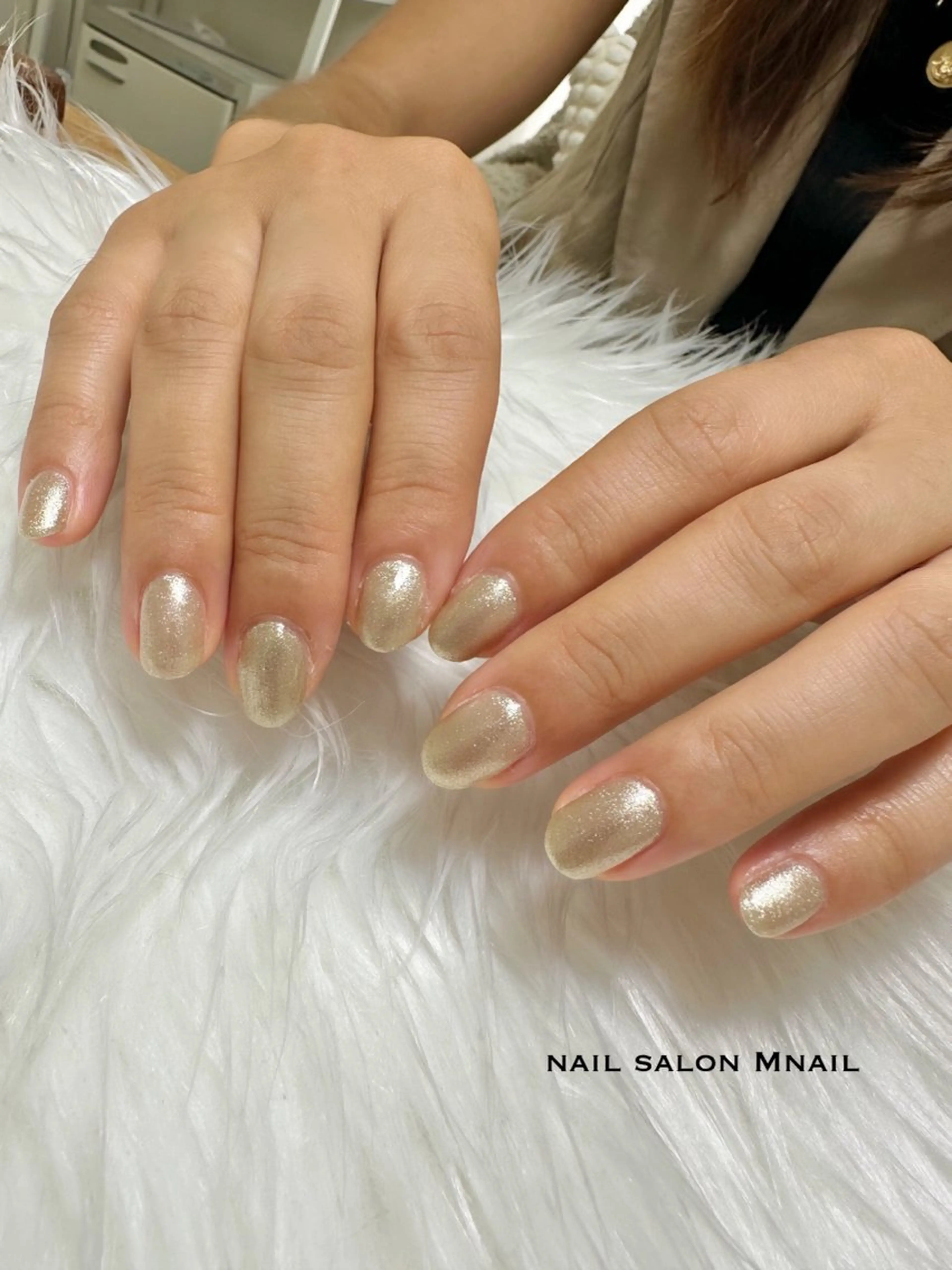 ネイル ラメ(グリッター) ハンドネイル ハンドケア Mnail ちひろのネイルデザイン