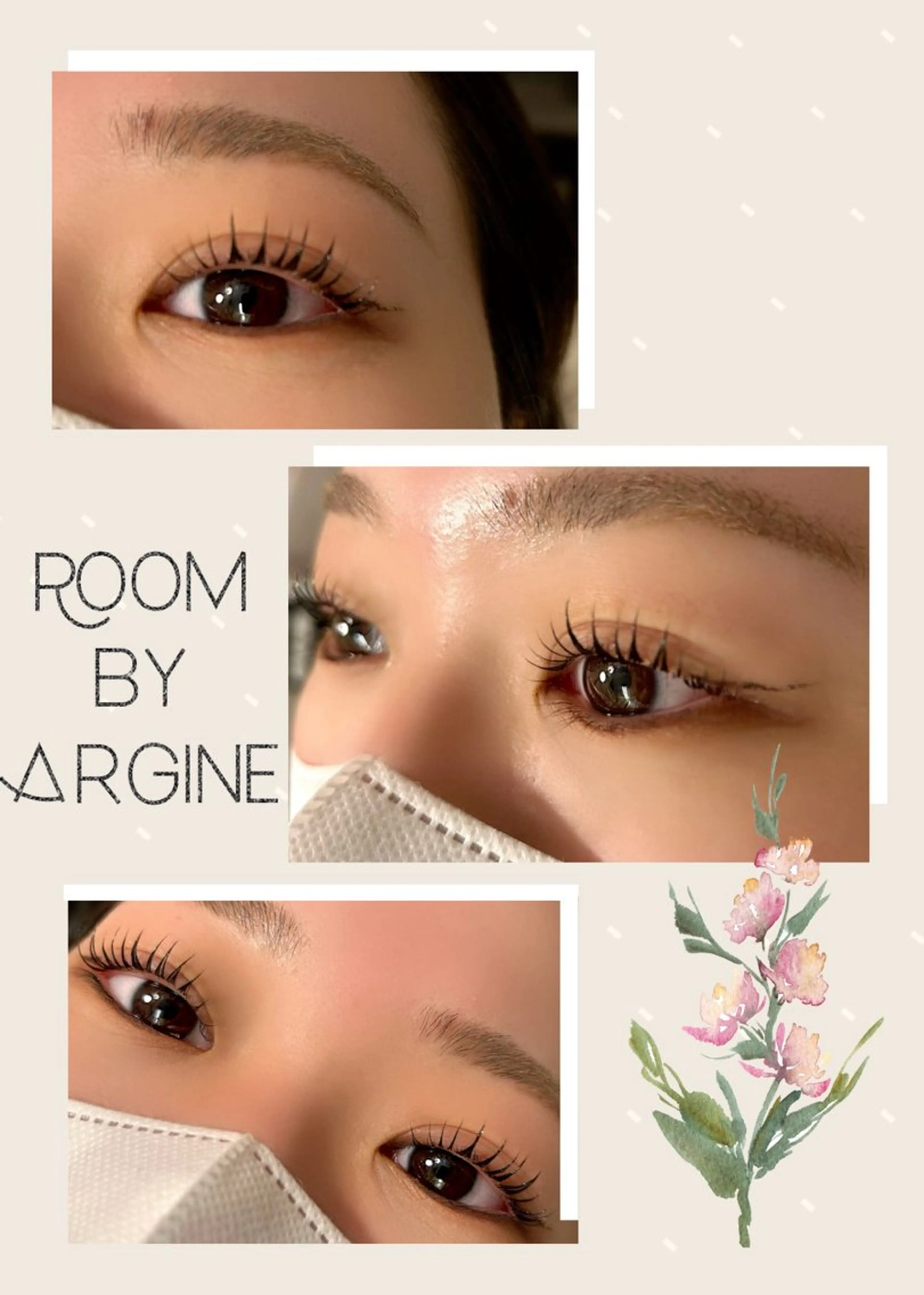 マツエク・マツパ Room By Argineのマツエク・マツパデザイン