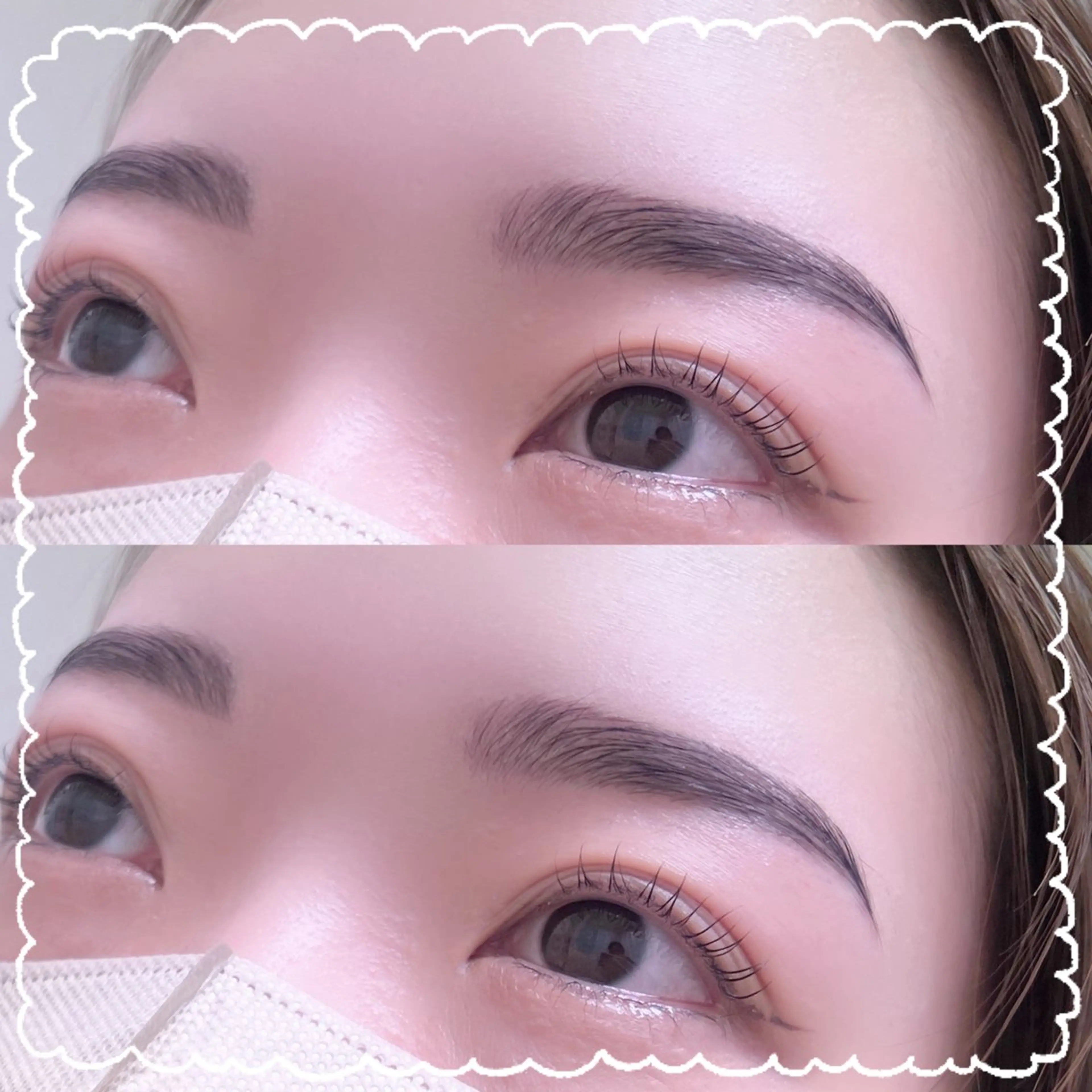 アイブロウ MIU REBESTのネイルデザイン