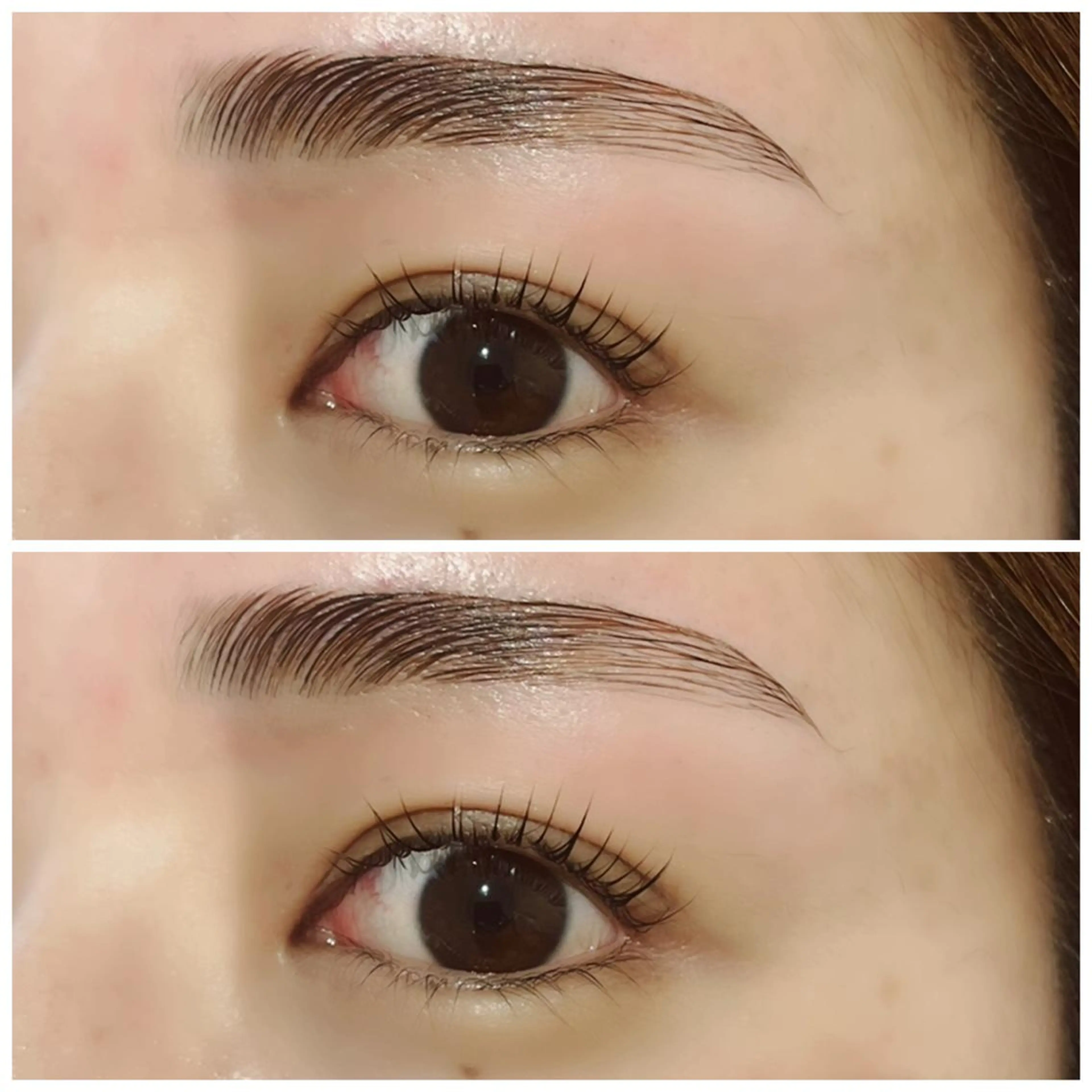 【ご新規様】ハリウッドブロウリフト×パリジェンヌ・パーマ(上下SET)🍎18,500円＝12,000円の写真