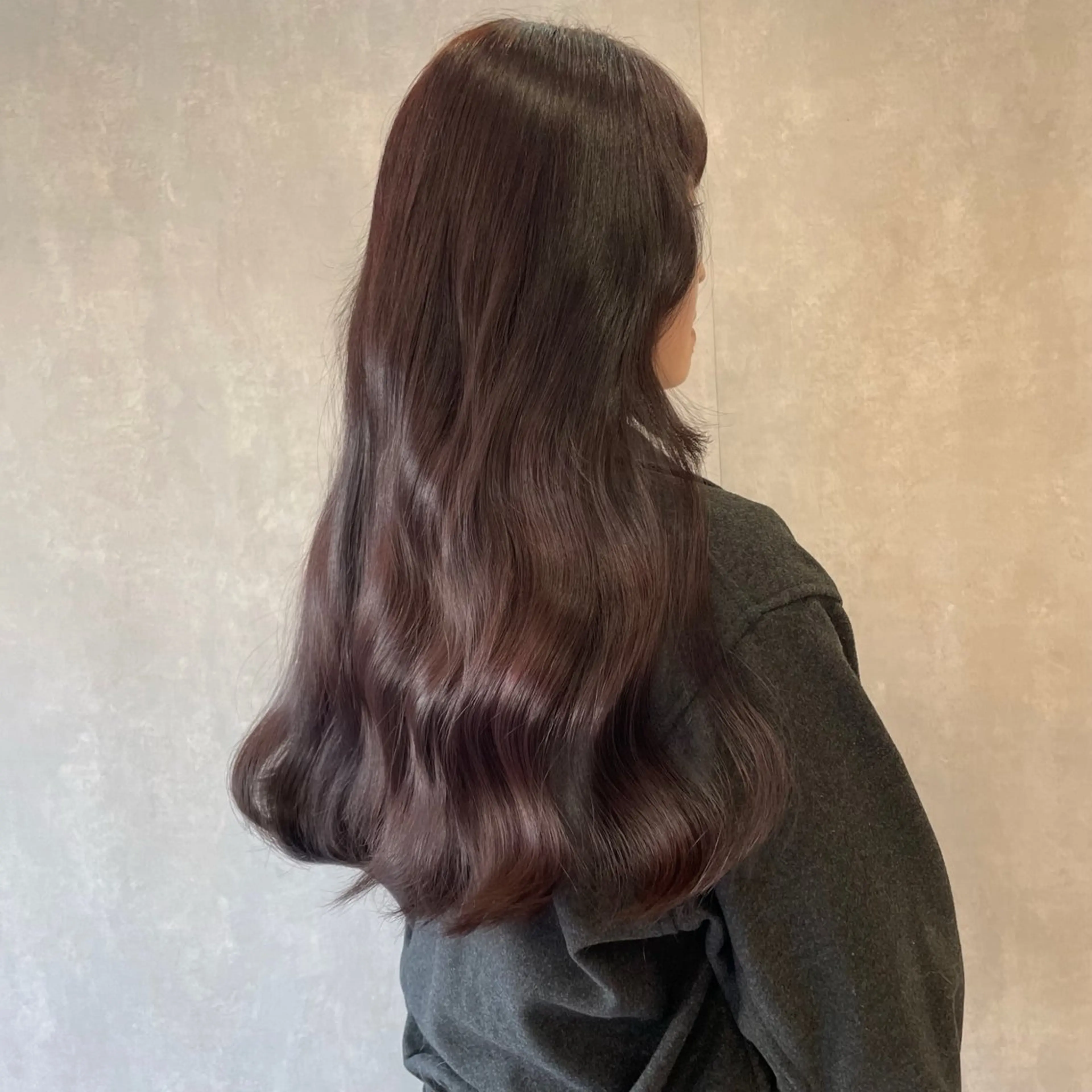 カラー ピンクカラー cyaco g所属・大原 望愛のヘアスタイル