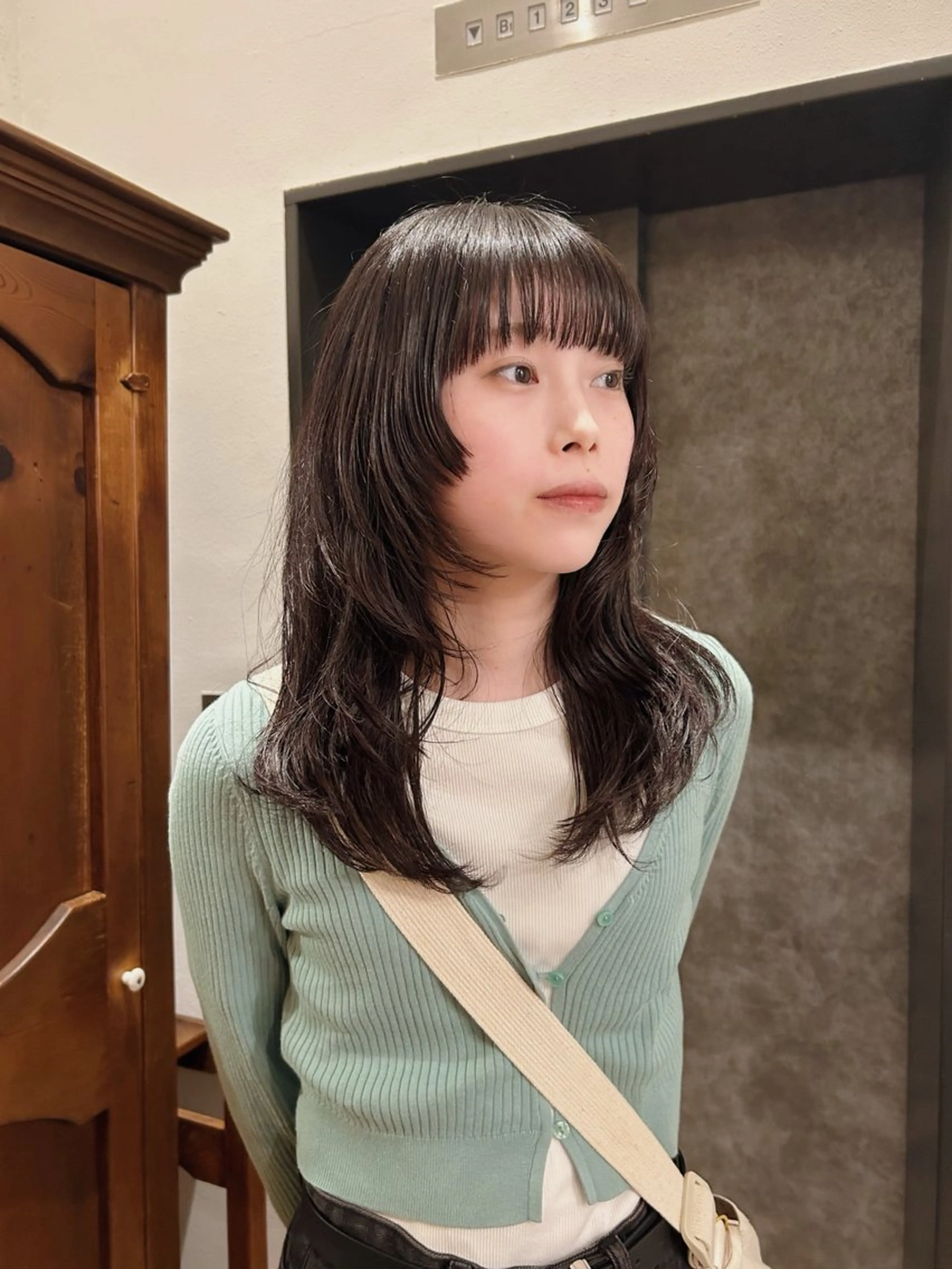 ミディアム カラー カット ヘアカラー tete nico所属・似合わせ/ヘアカラー nanami🌸のヘアスタイル