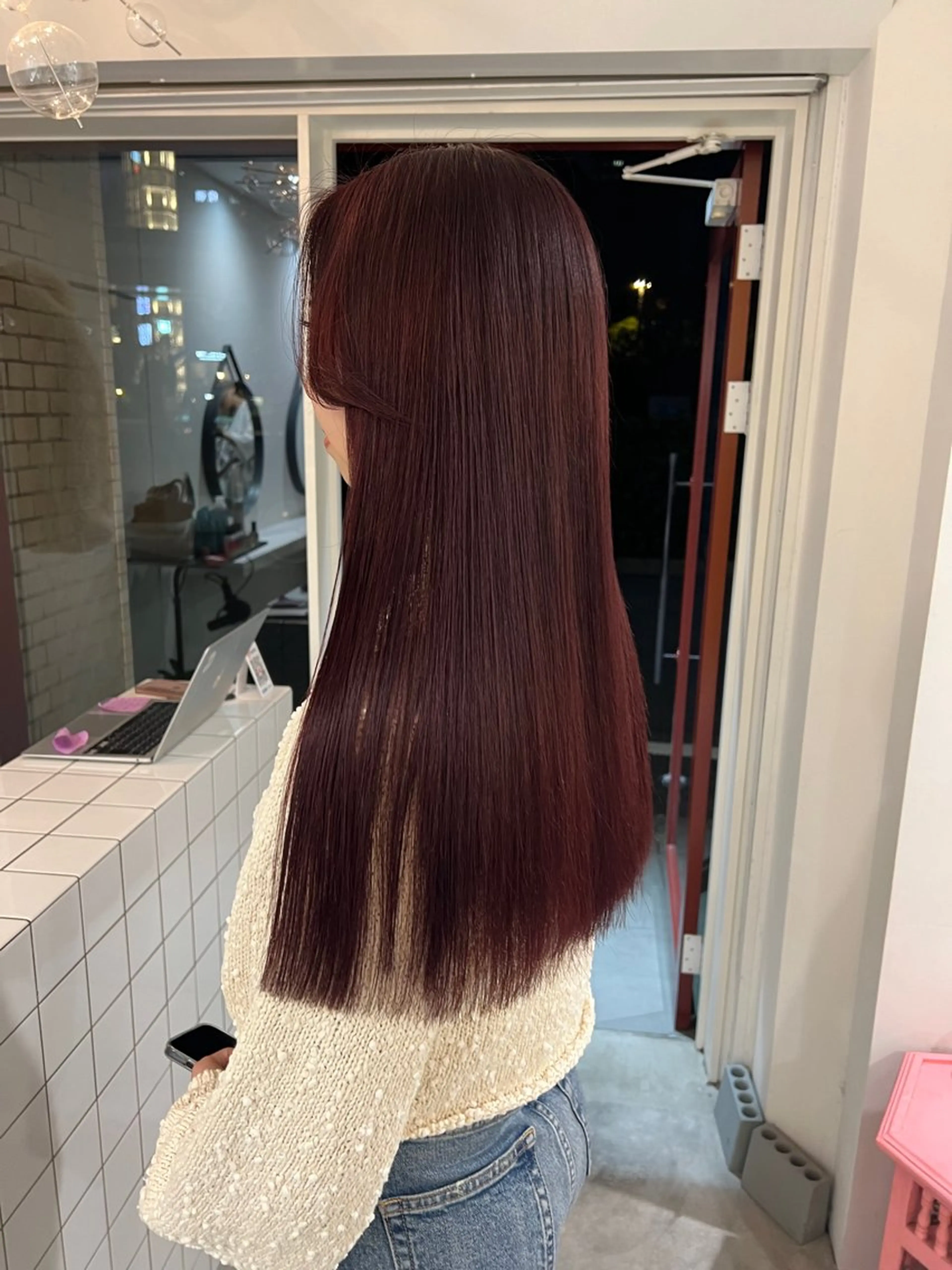 カラー 梅田/艶カラー/ じゅなのヘアスタイル