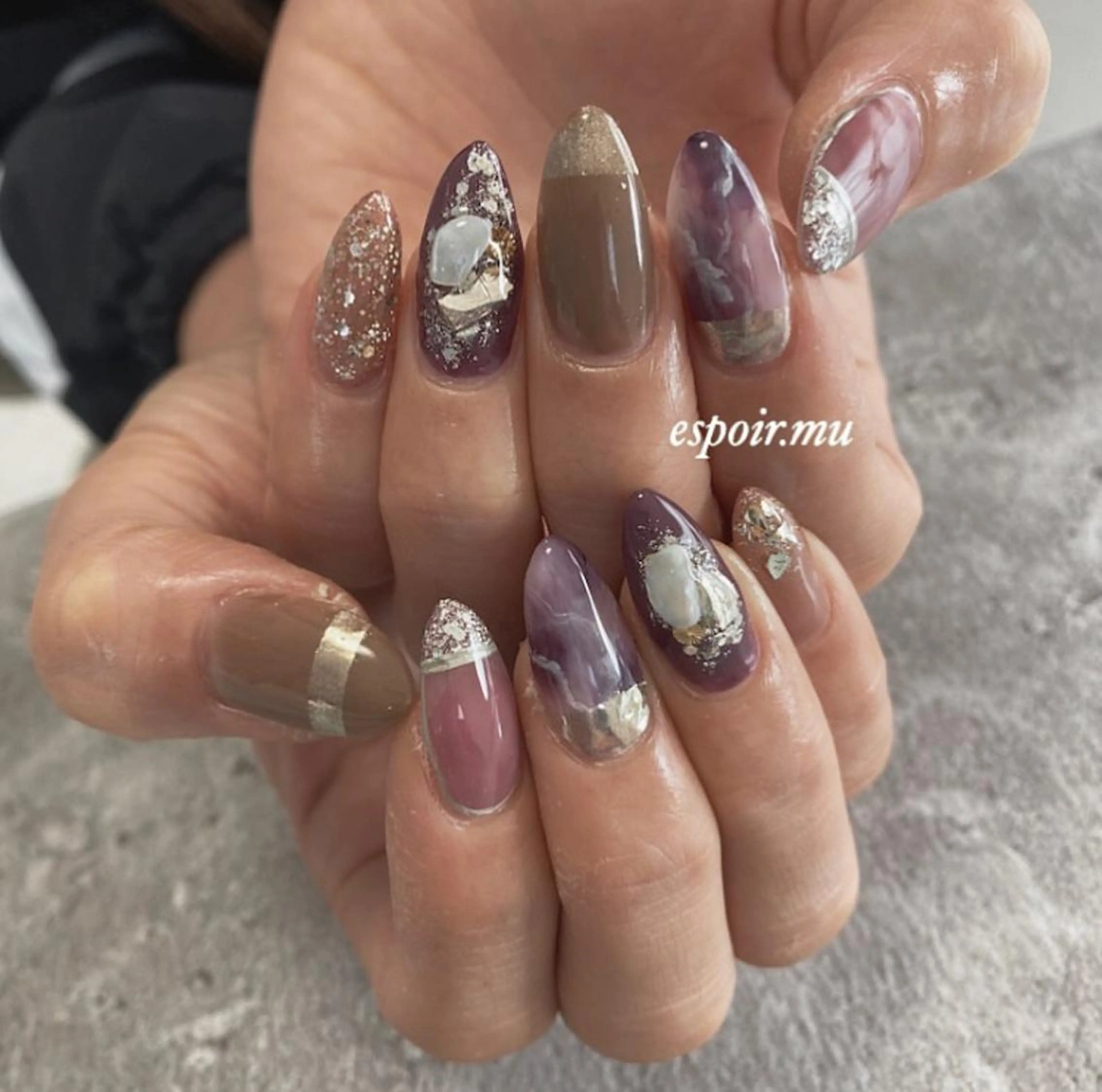 ネイル espoir. muのネイルデザイン