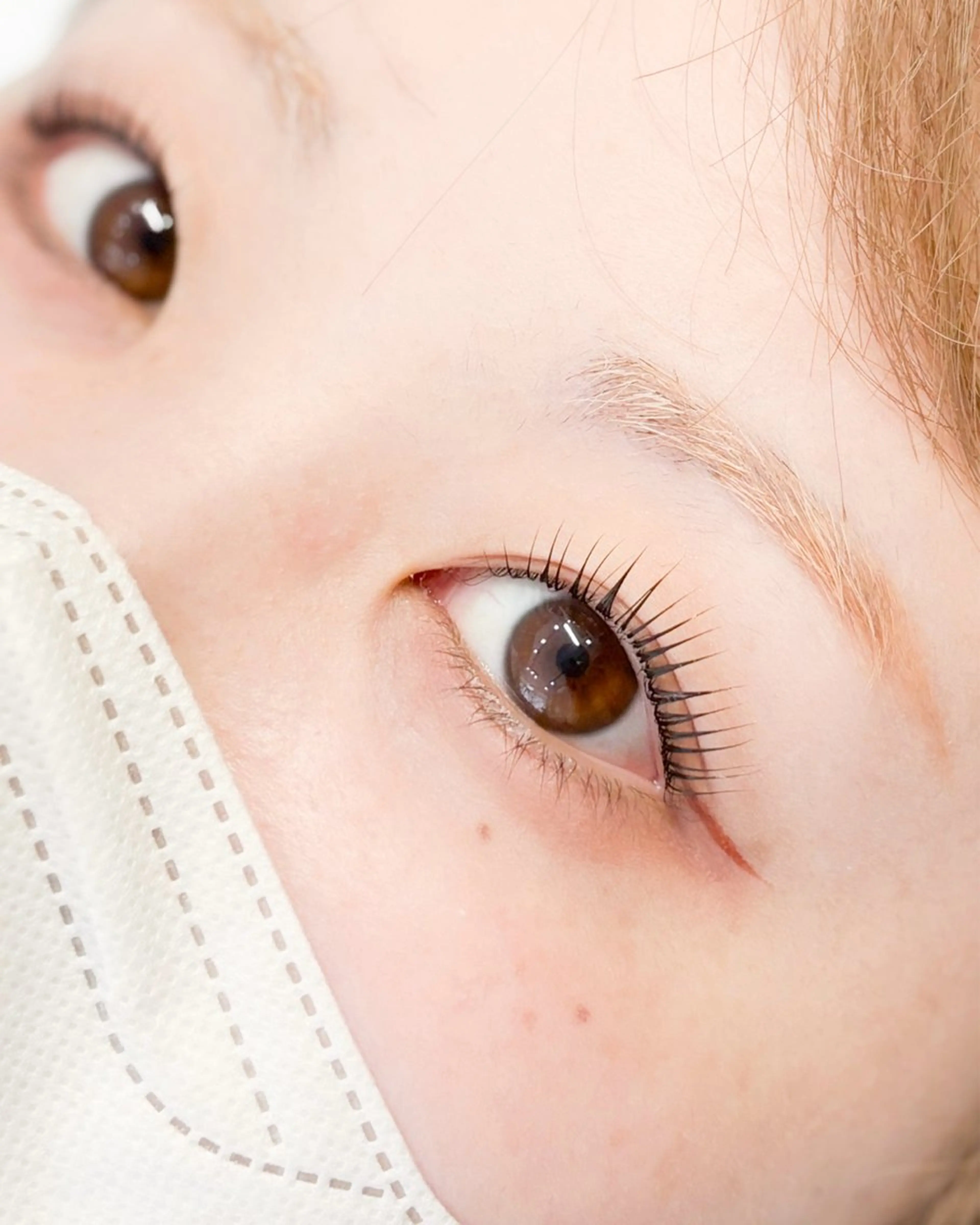 マツエク・マツパ パリジェンヌラッシュリフト Aprilush🦋 Cieloのマツエク・マツパデザイン