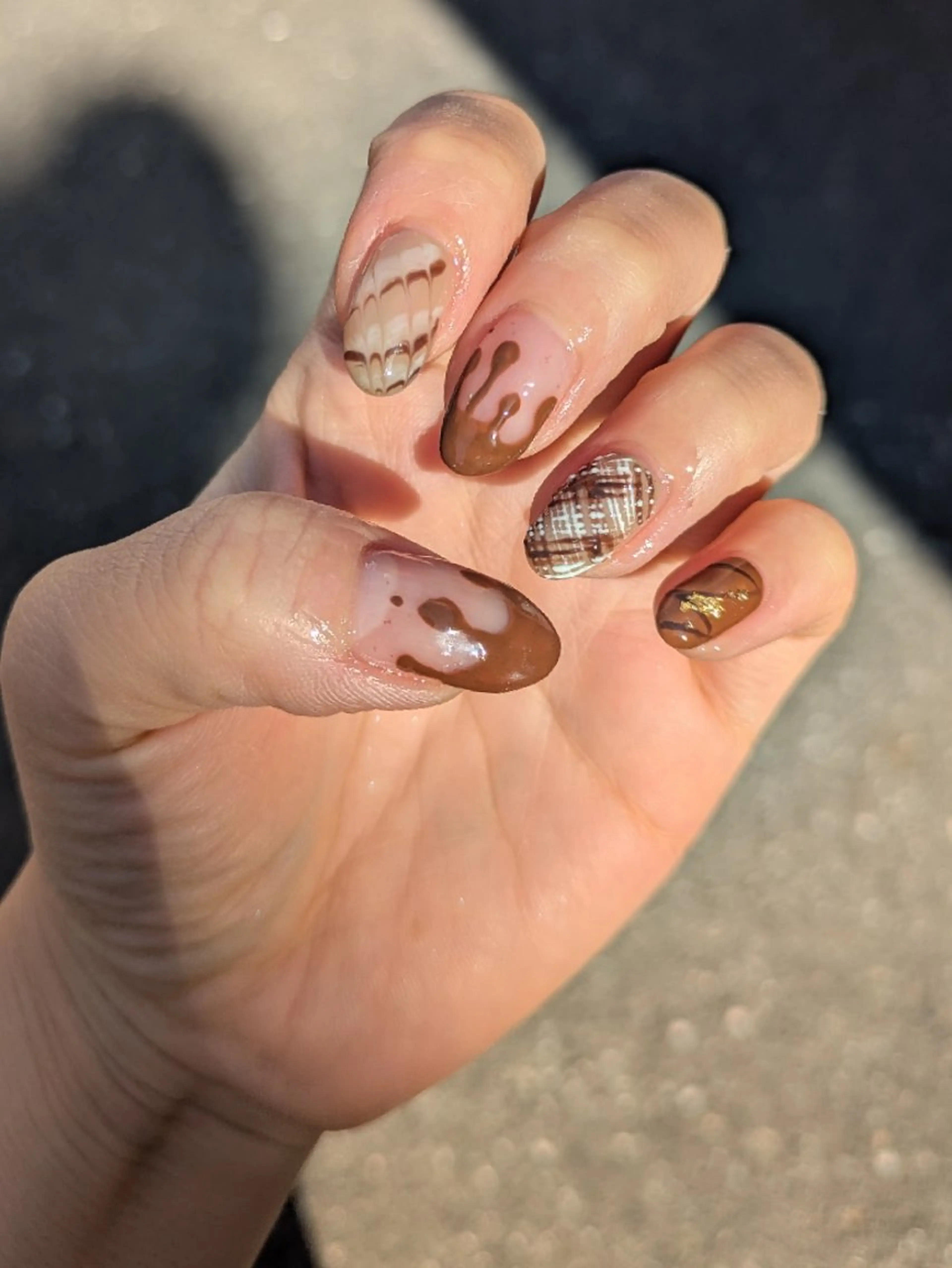 ネイル バレンタイン こもり さくらのネイルデザイン