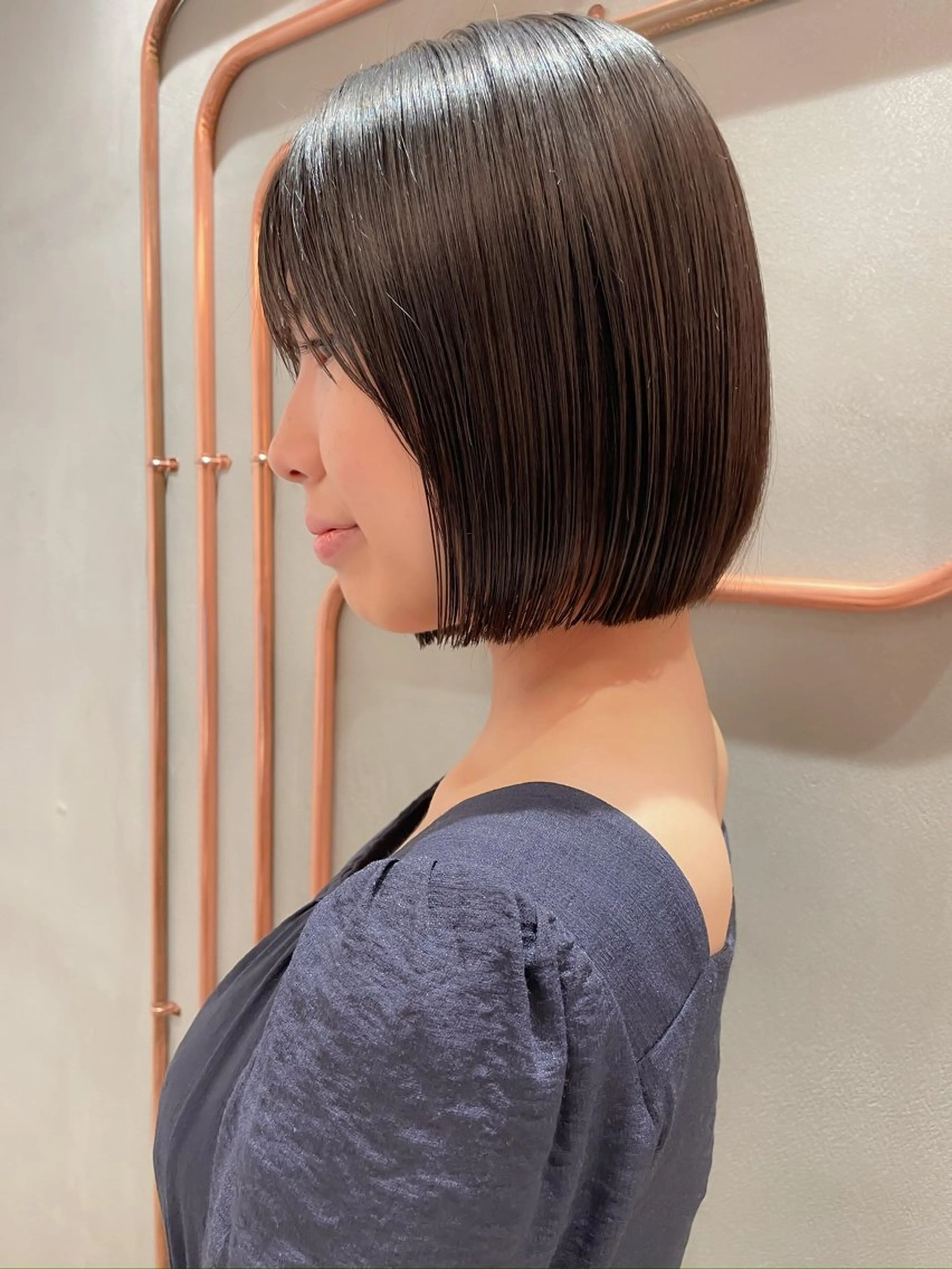 ショート カット ヘアカラー トリートメント 🌹ボブ/髪質改善 韓国ヘア🌹澤口龍成のヘアスタイル