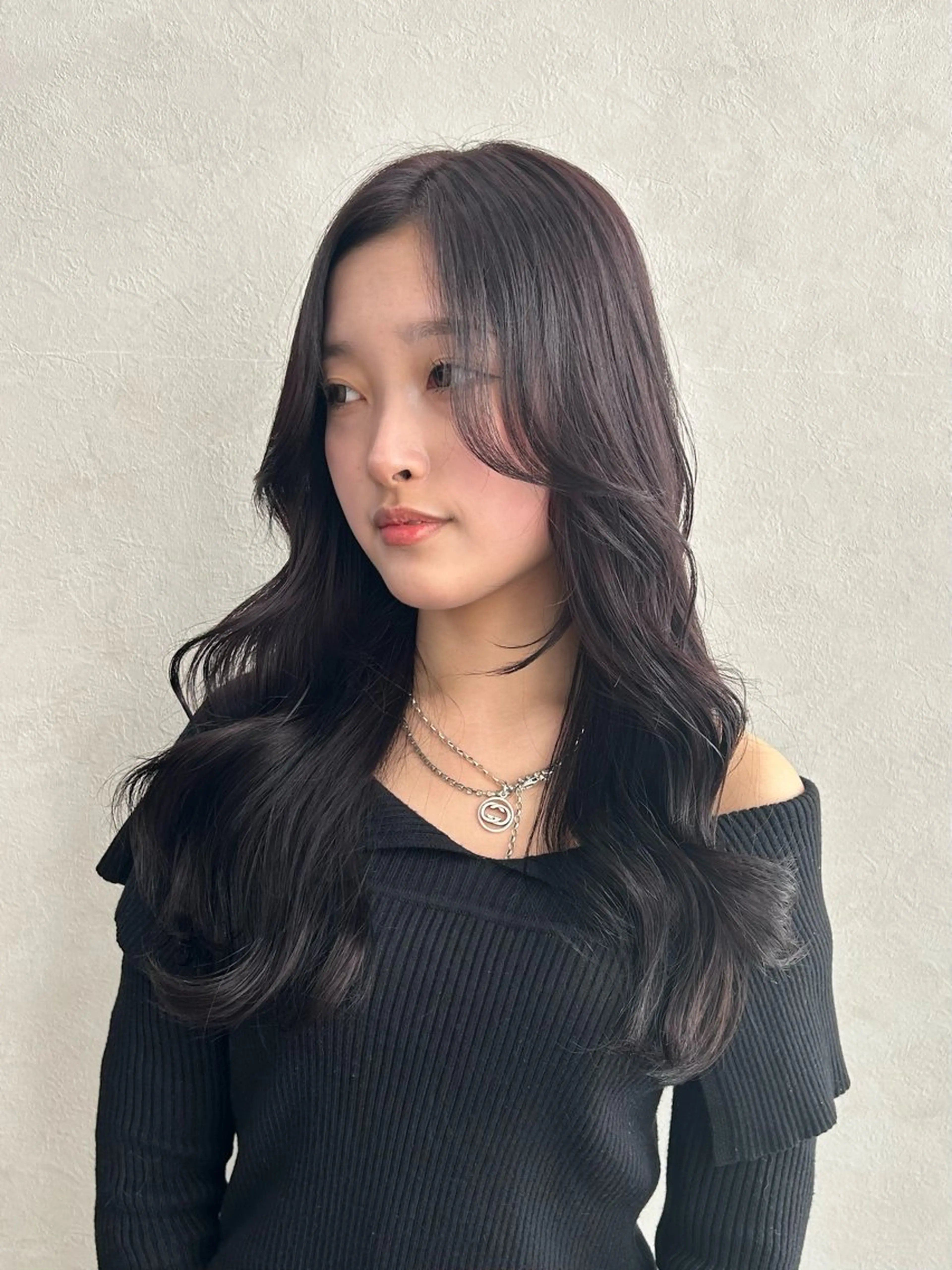 ロング カラー ヘアカラー トリートメント 🌷横浜/レイヤー /艶カラー🌷のヘアスタイル