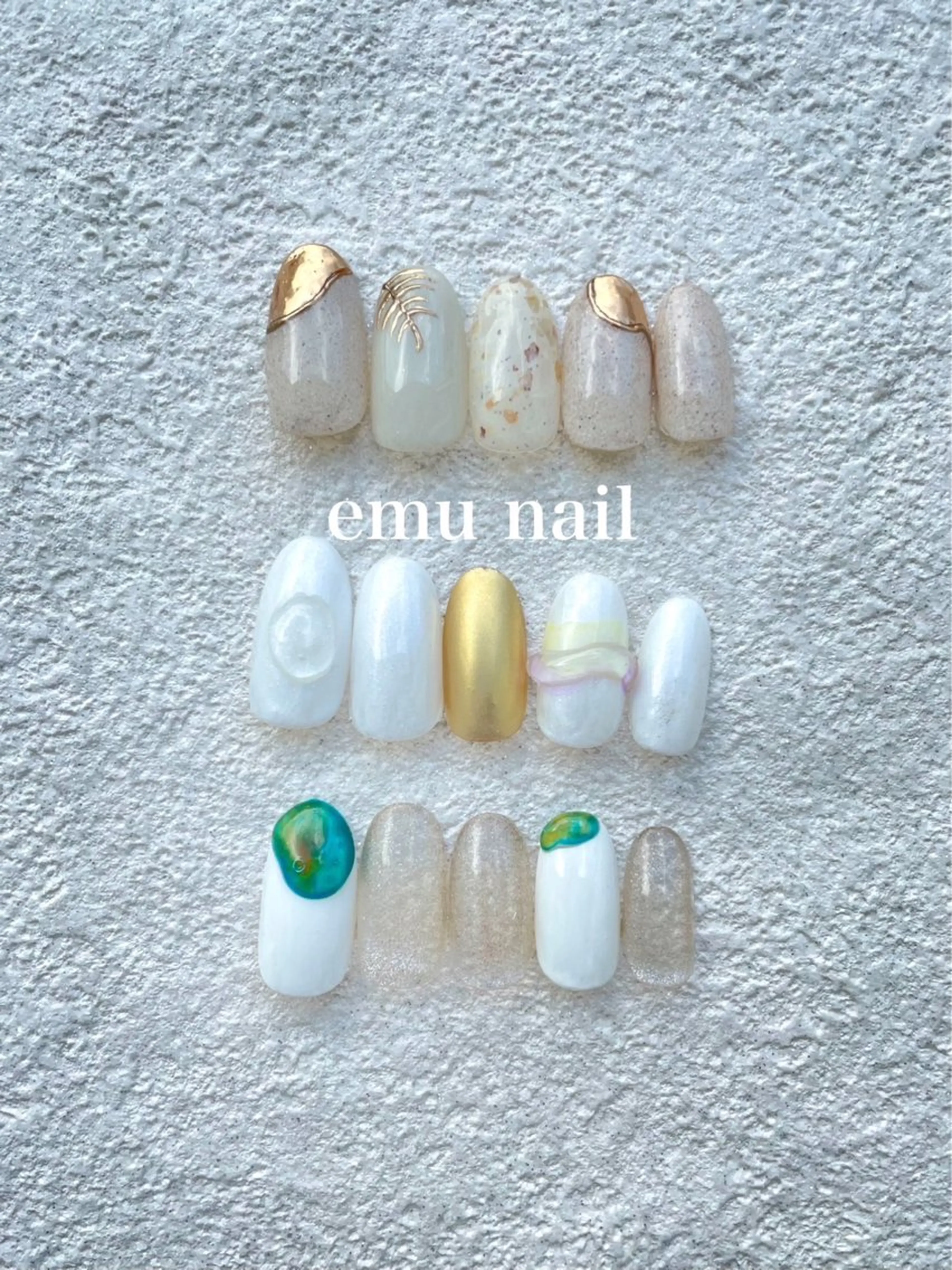 ネイル emu nail yuのネイルデザイン