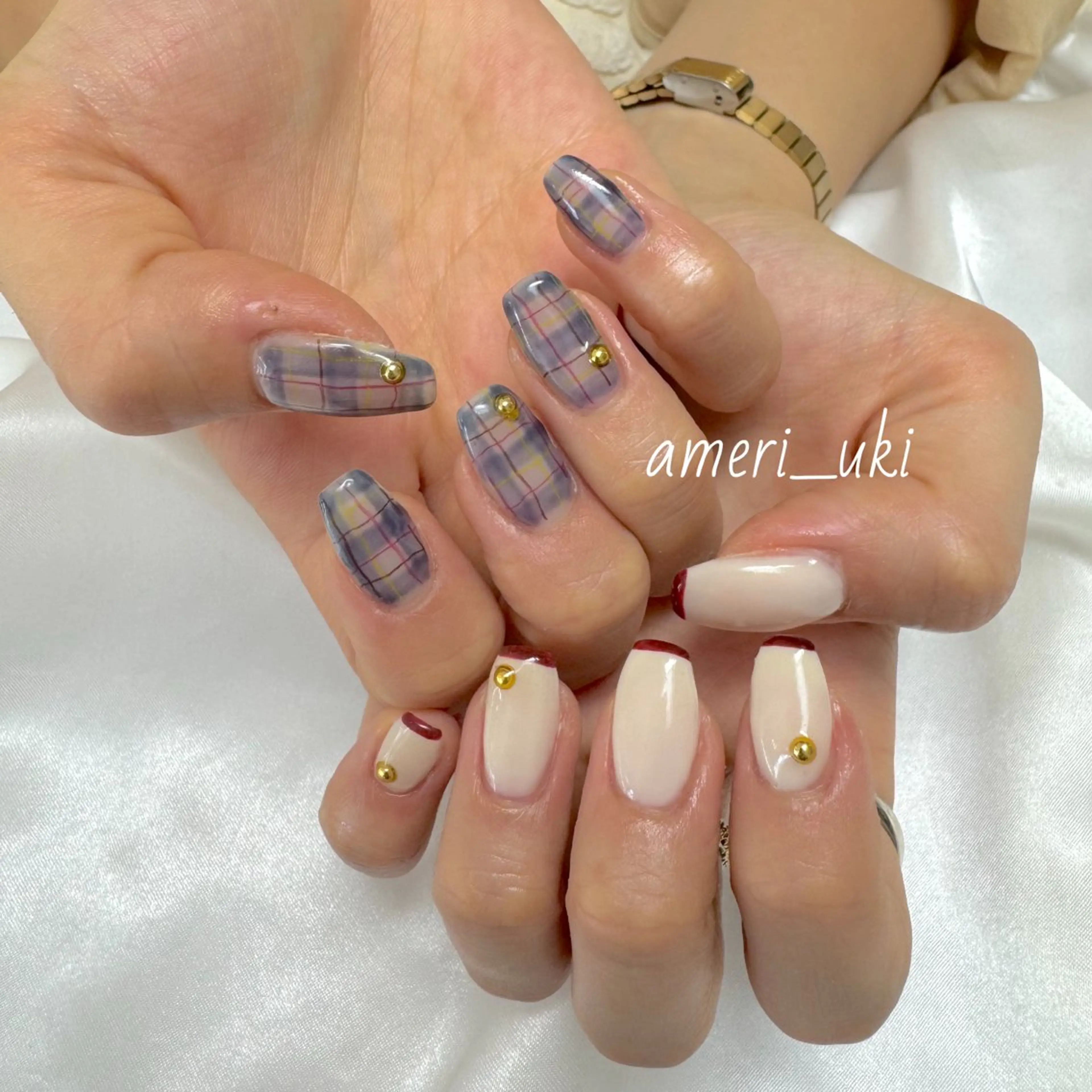 ネイル ハンドネイル Ameri nail /UKIのネイルデザイン