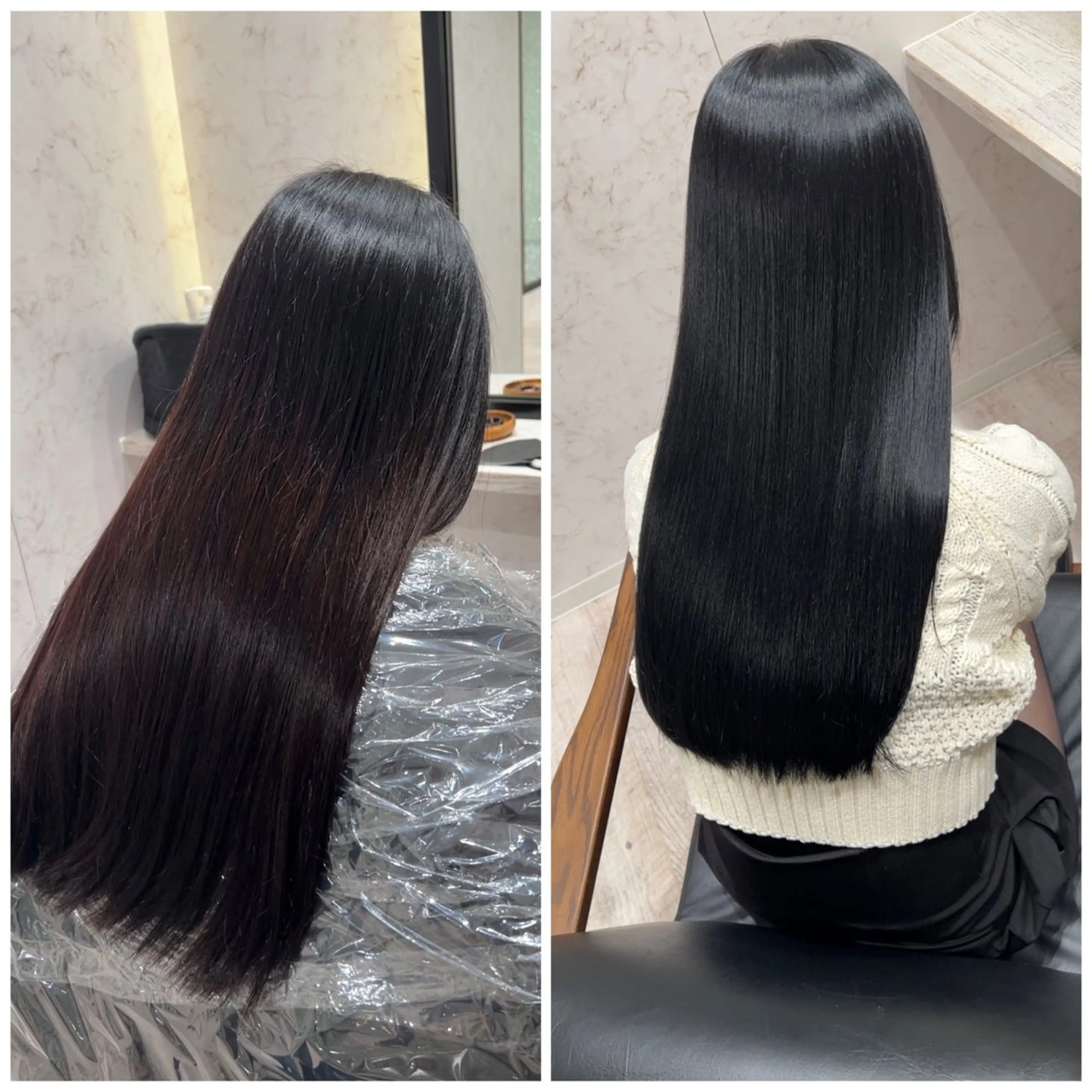 ロング 髪質改善ストレート Kantaのヘアスタイル