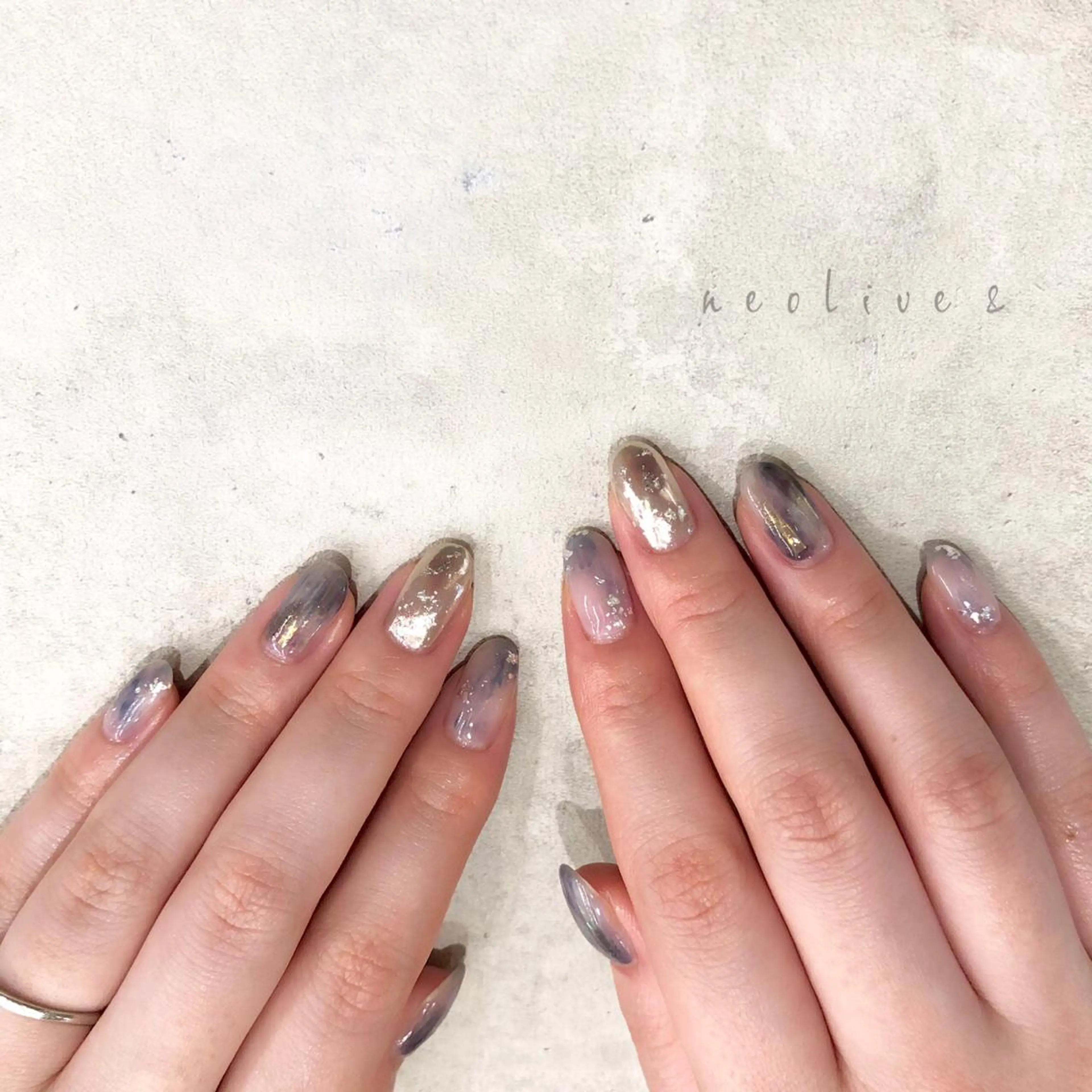 ネイル ハンドネイル Yuriko Omi パラジェル/渋谷のネイルデザイン