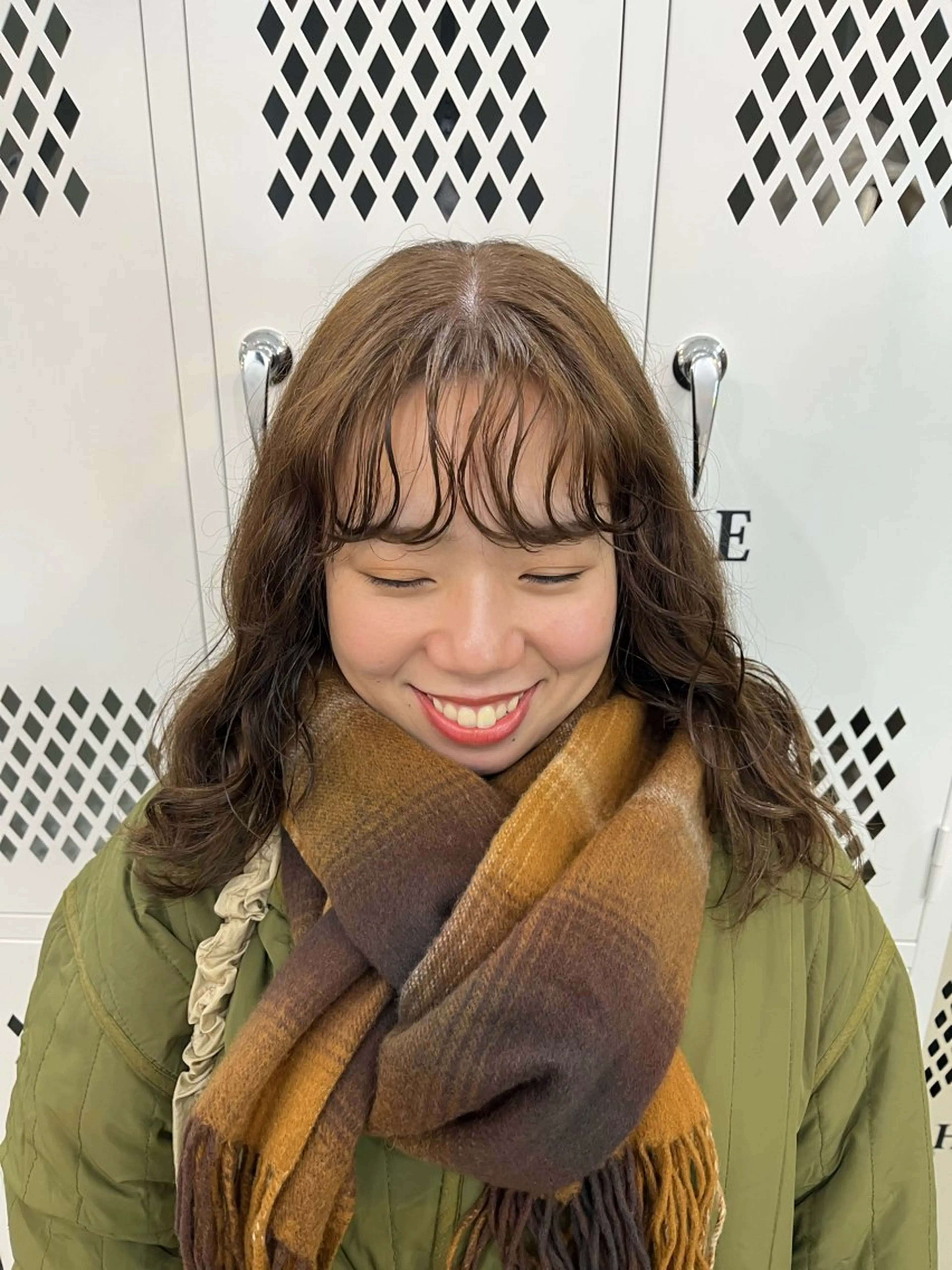 ミディアム カラー カット ヘアカラー トリートメント 🌼sunc HINAMI🌼のヘアスタイル