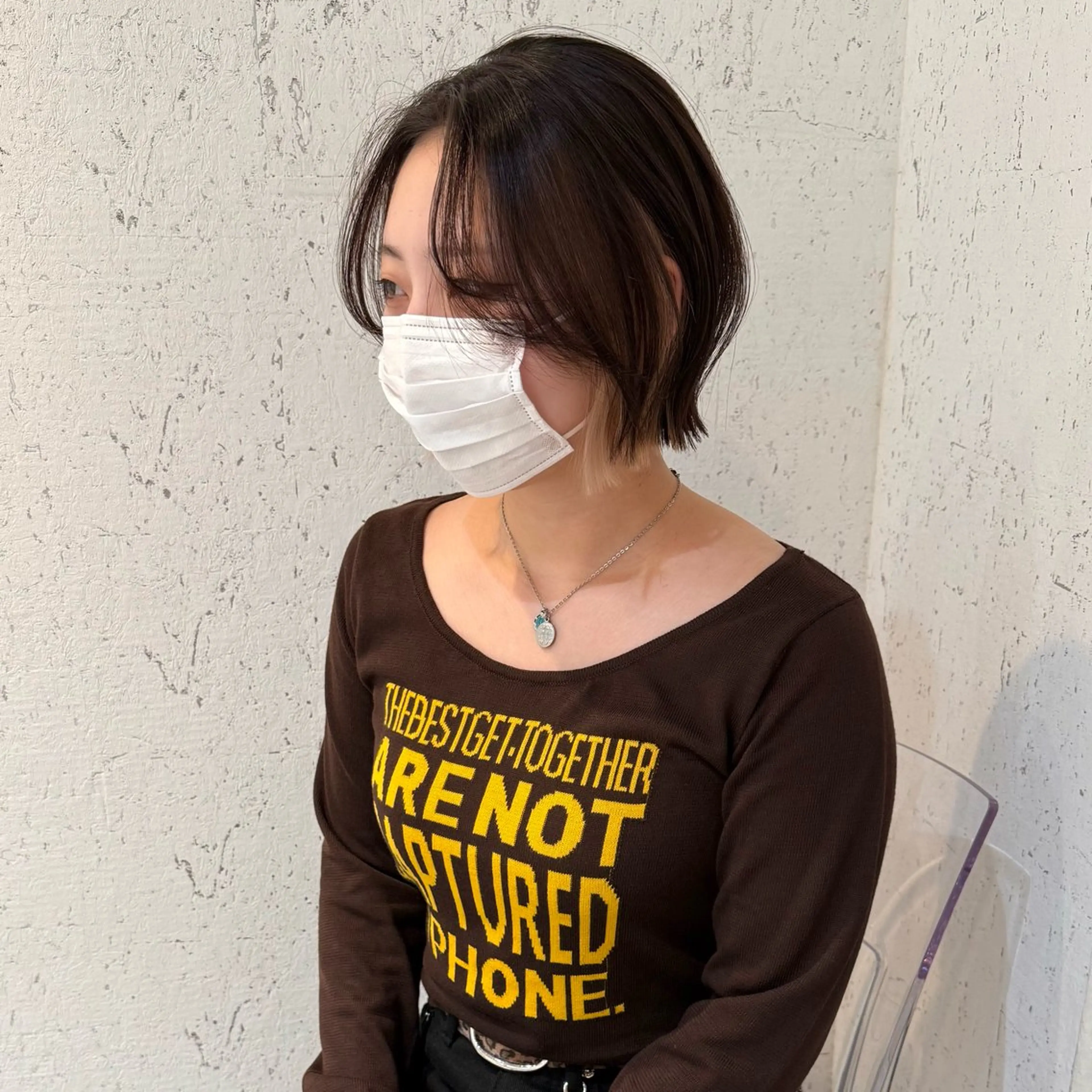 ショート カラー 似合わせカット カット ヘアカラー トリートメント mai / linoah˚✧のヘアスタイル