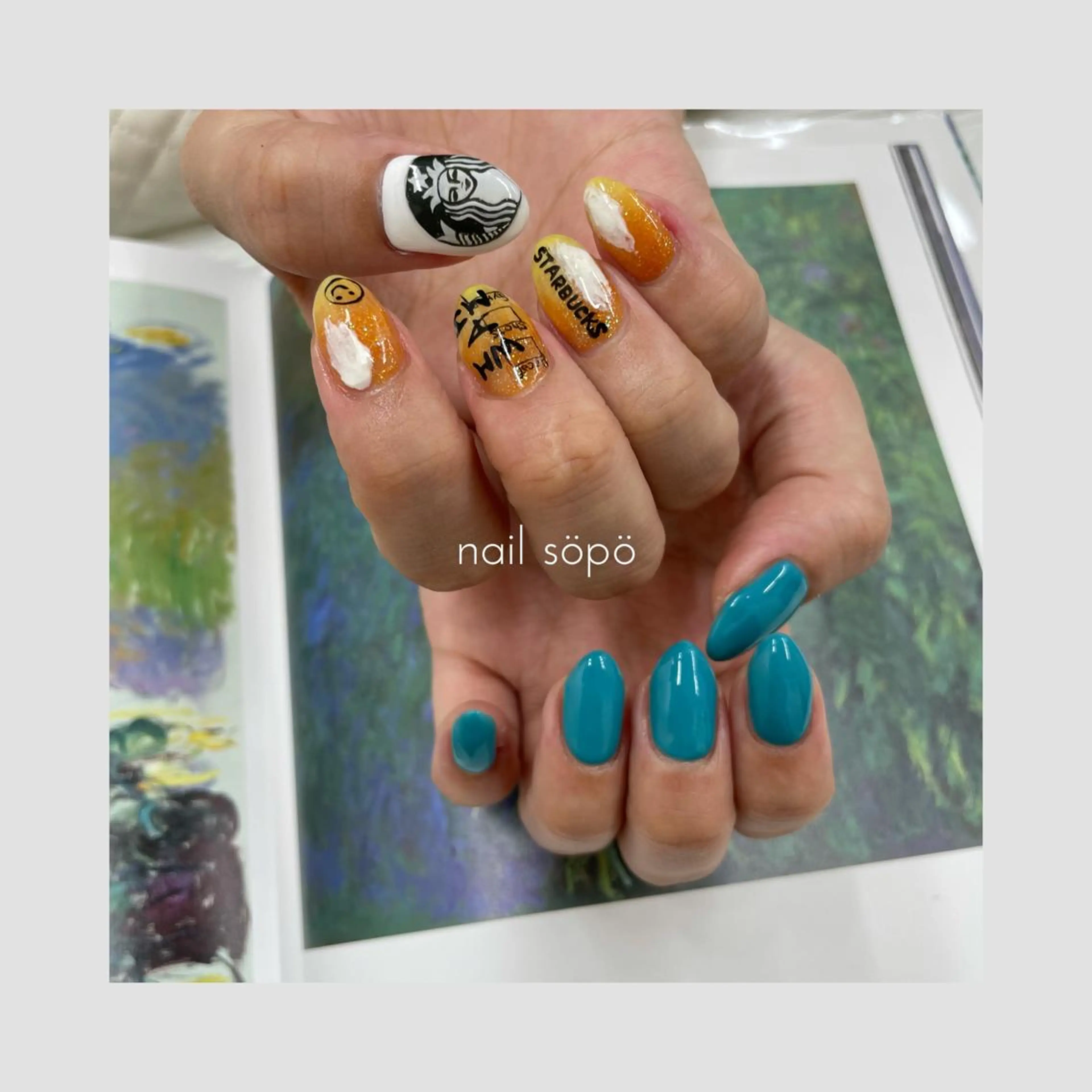 ネイル 自由が丘✳︎奥沢 nail söpöのネイルデザイン