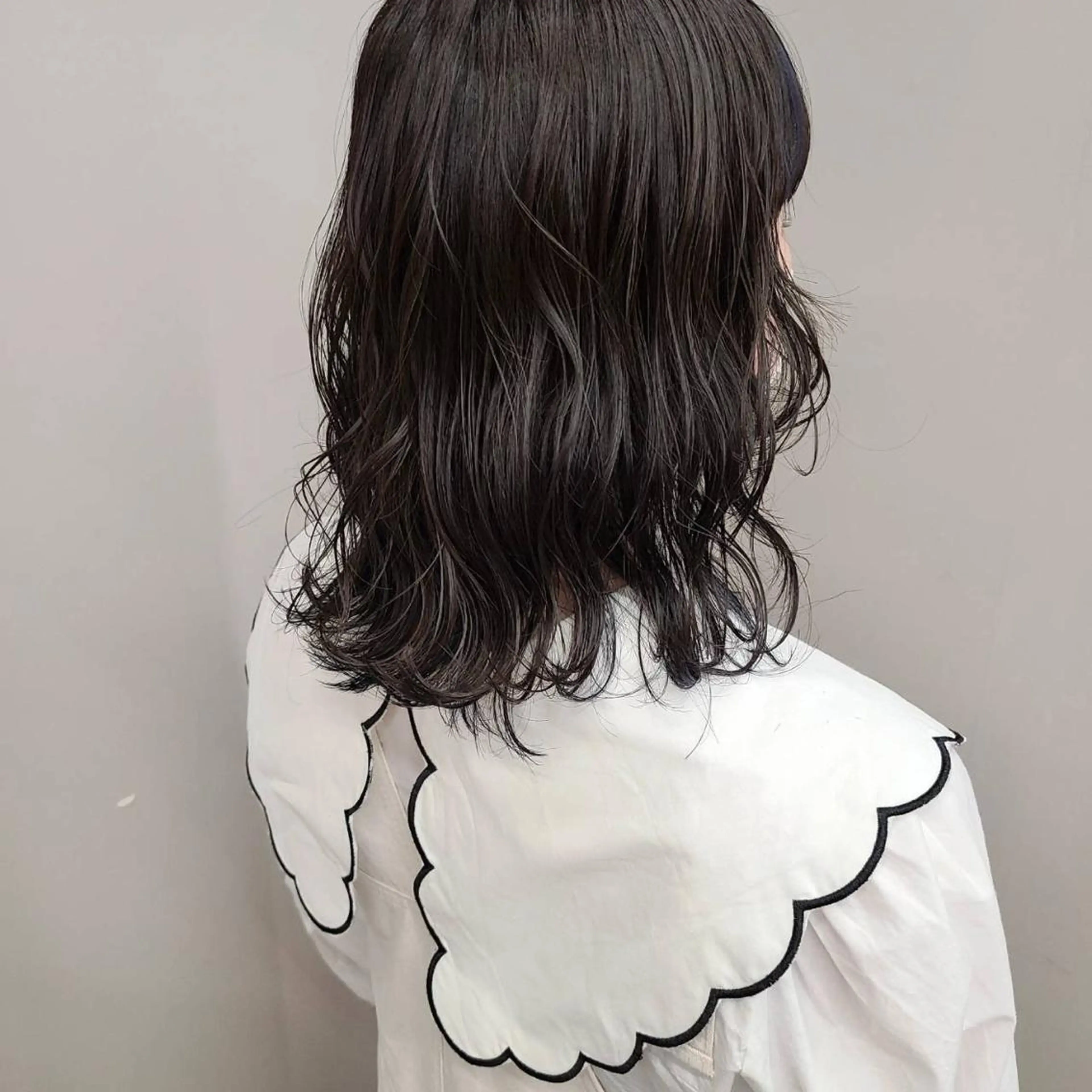 セミロング バレイヤージュモデル 小林匠❤️‍🔥のヘアスタイル