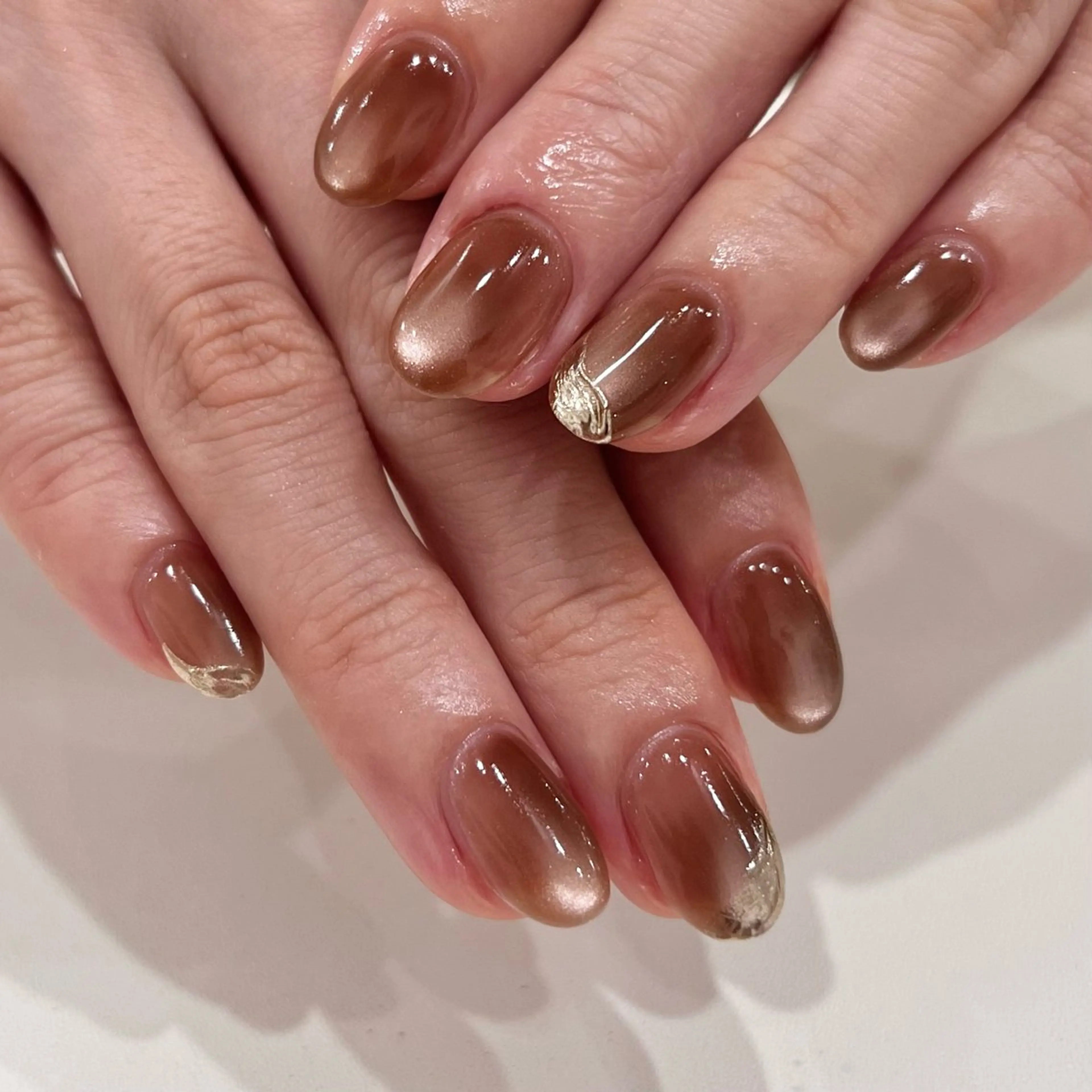 ネイル ハンドネイル ハンドケア SHIORI🐈‍⬛ aimermoreのネイルデザイン