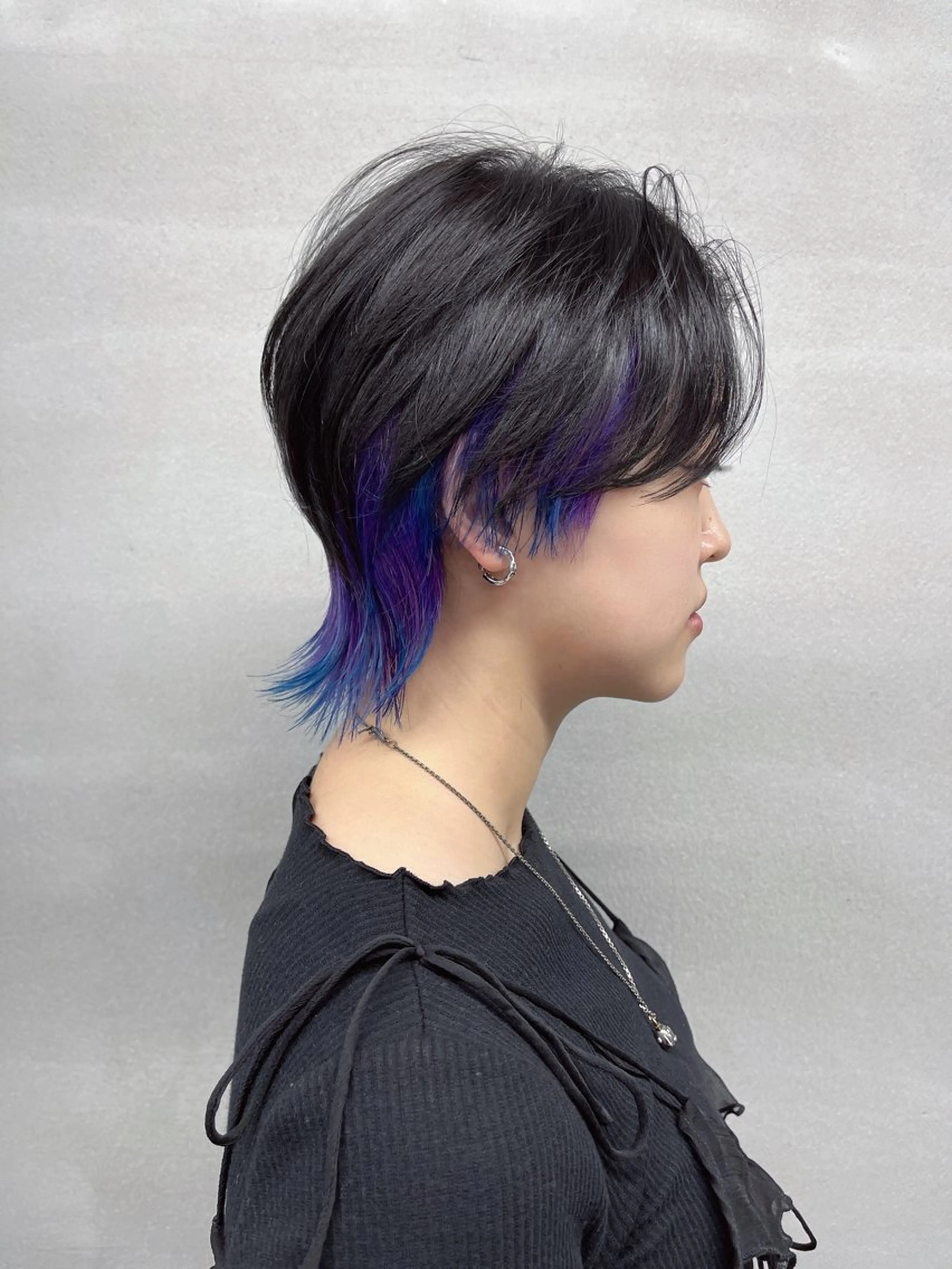 IROHAカット＋インナーカラー（ポイントカラー）の写真