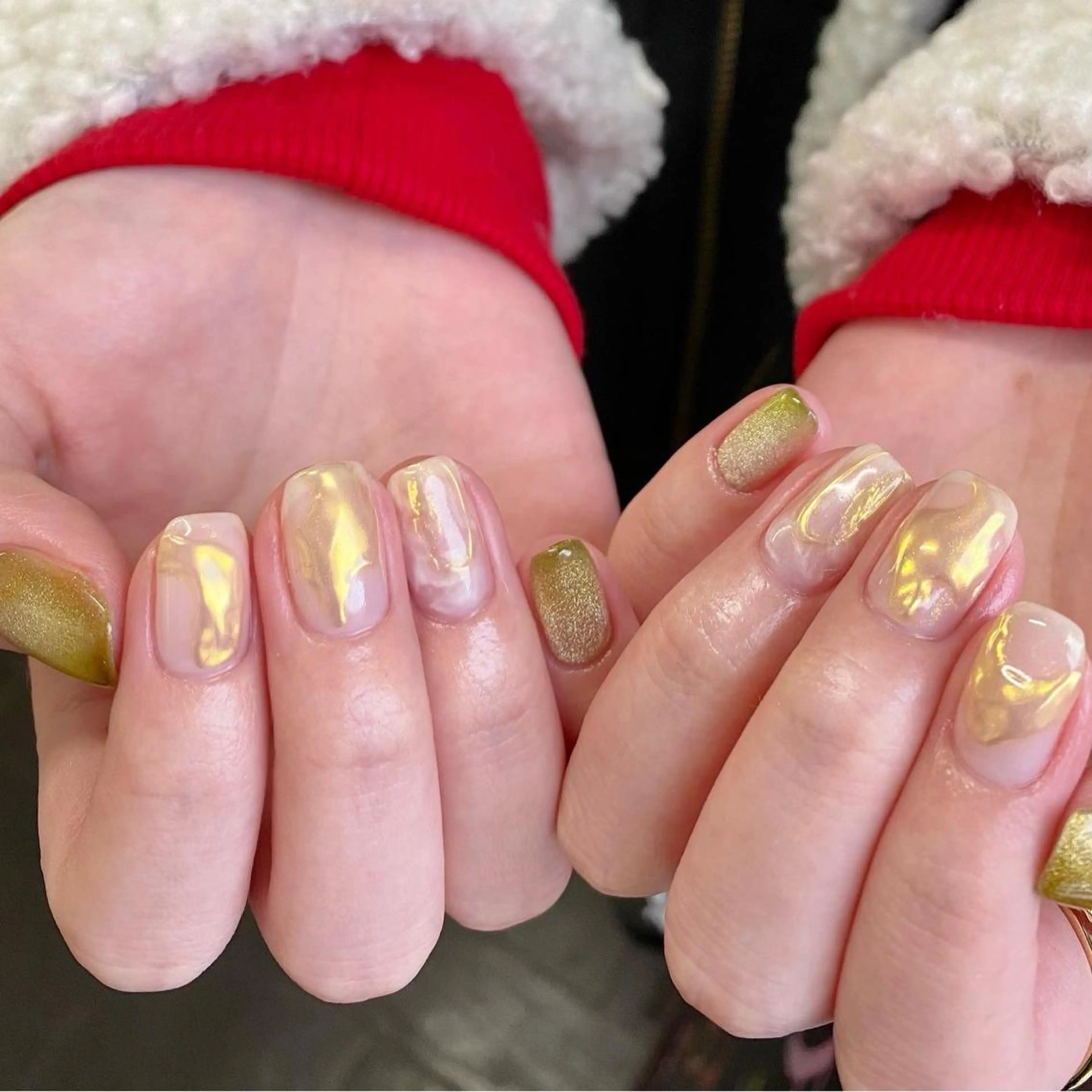 ネイル ハンドネイル múte.三軒茶屋所属・tsuki nail /三茶/韓国ネイルのネイルデザイン