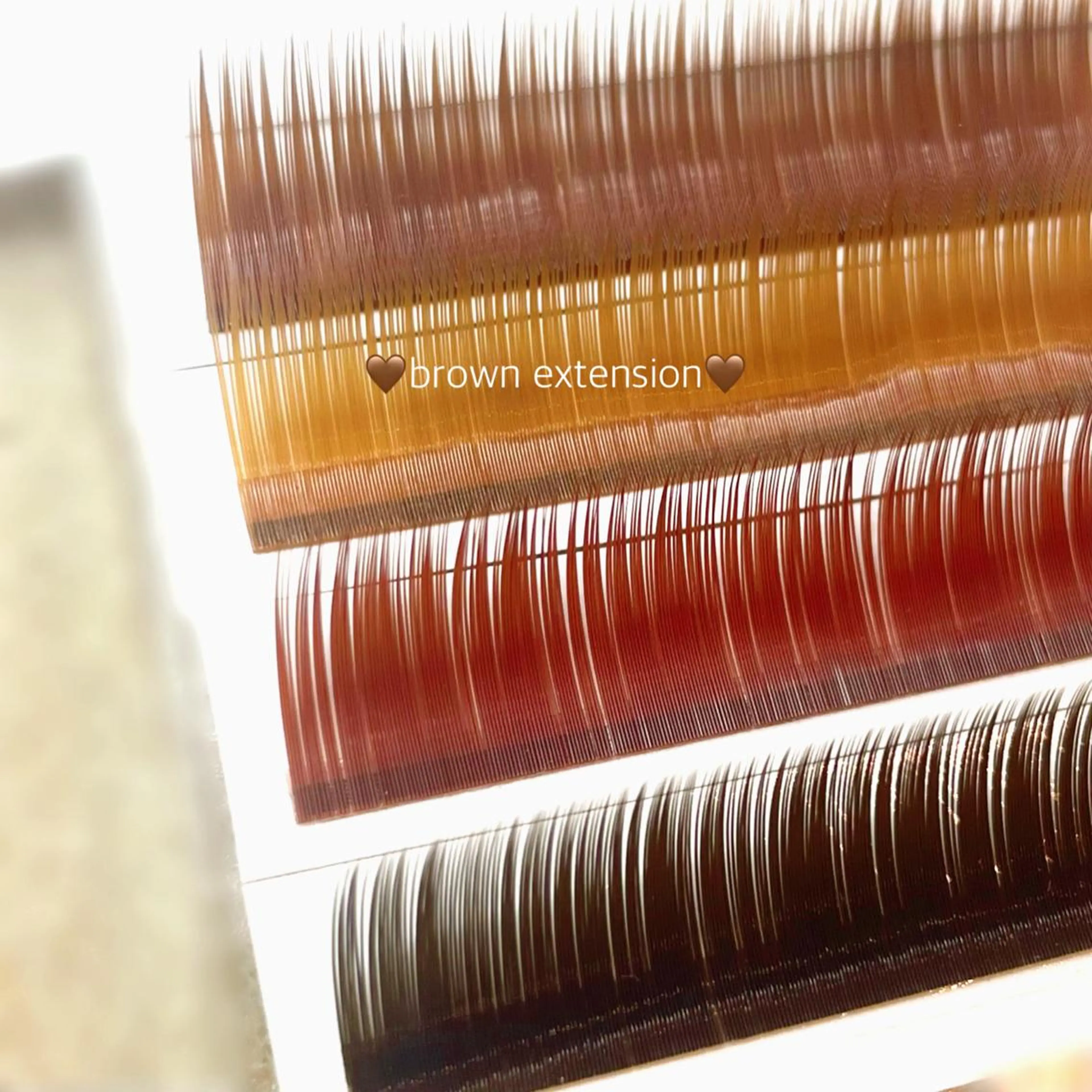 マツエク・マツパ カラーマツエク ナチュラル AYAKA🤍 まつ毛パーマのマツエク・マツパデザイン