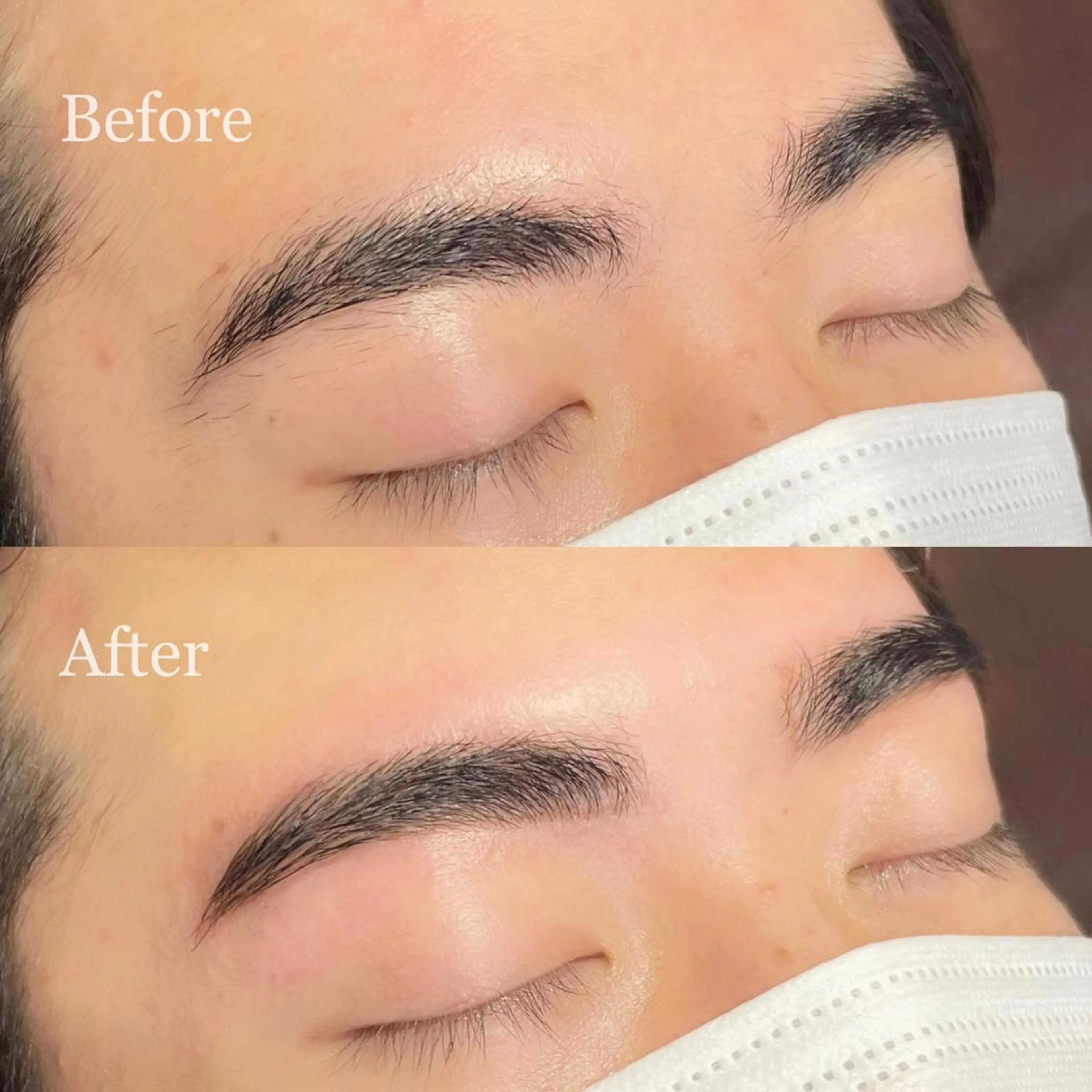 men’sアイブロウwaxの写真