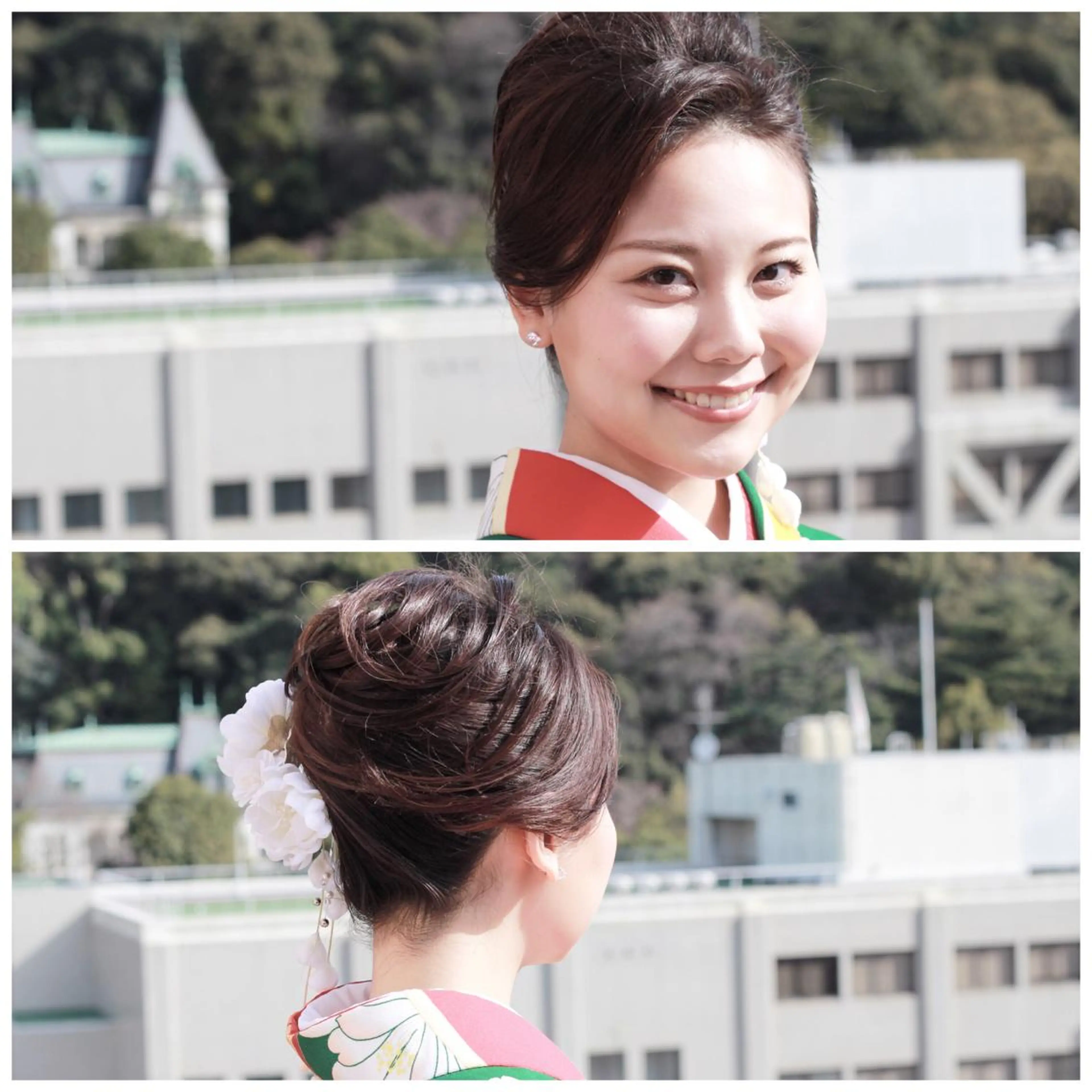 ヘアアレンジ 卒業式のヘアスタイル Viage （ビアージュ）のヘアスタイル