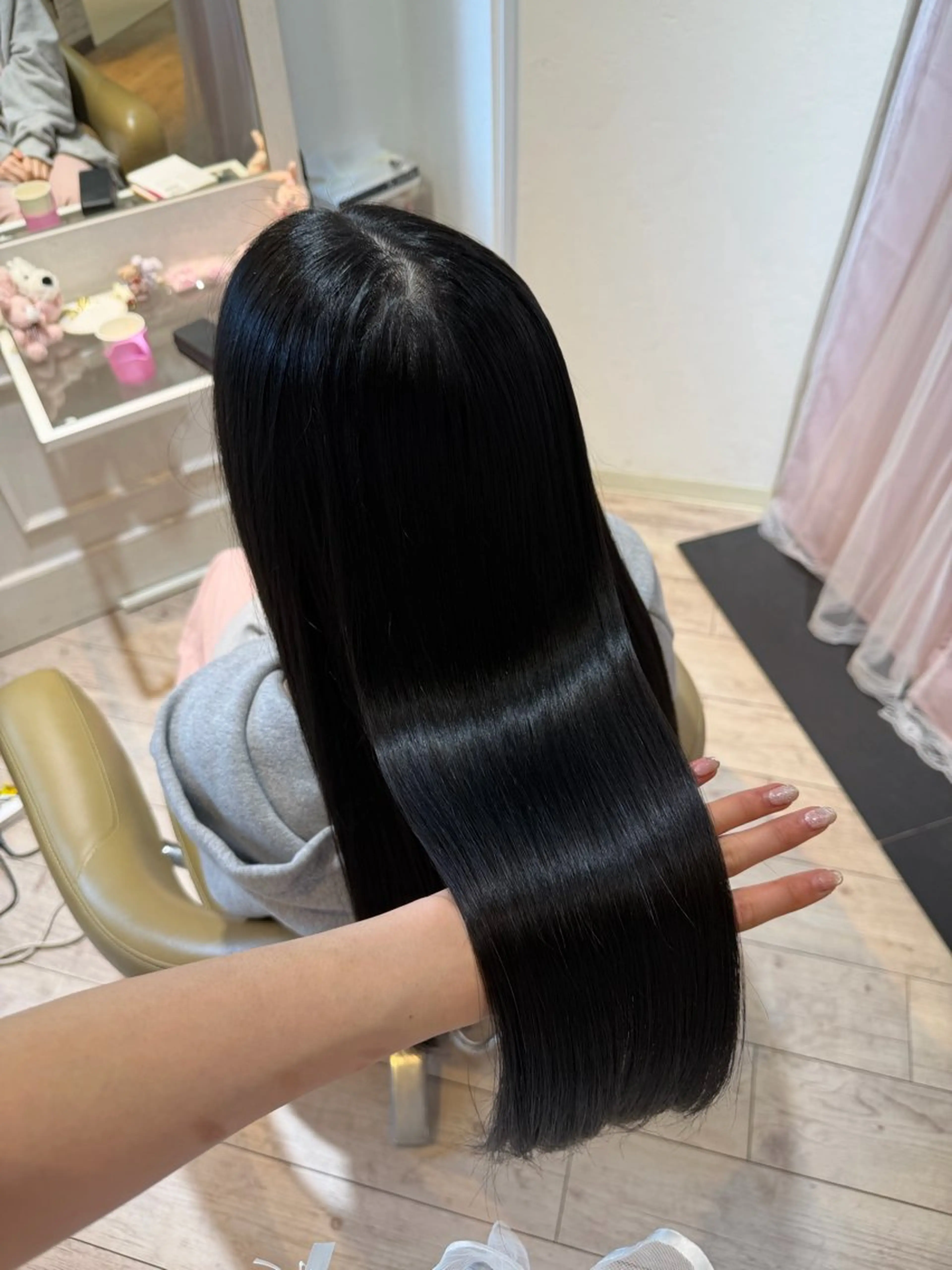 ロング トリートメント トリートメント ハイトーン/アレンジ かなで⊹ ࣪ ˖⟡のヘアスタイル