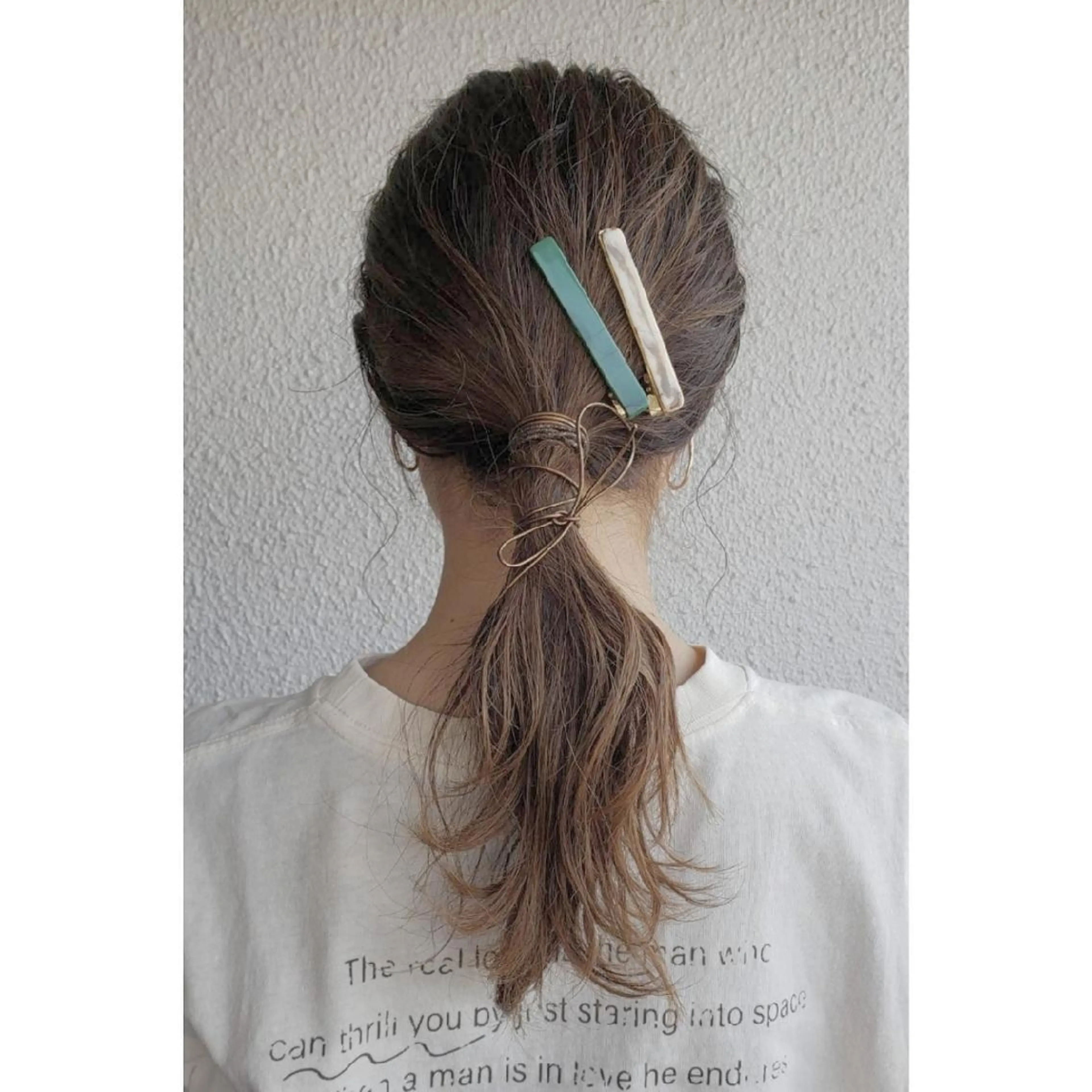 セミロング カラー ヘアアレンジ 髪質改善サロン🍃 AIRI のヘアスタイル