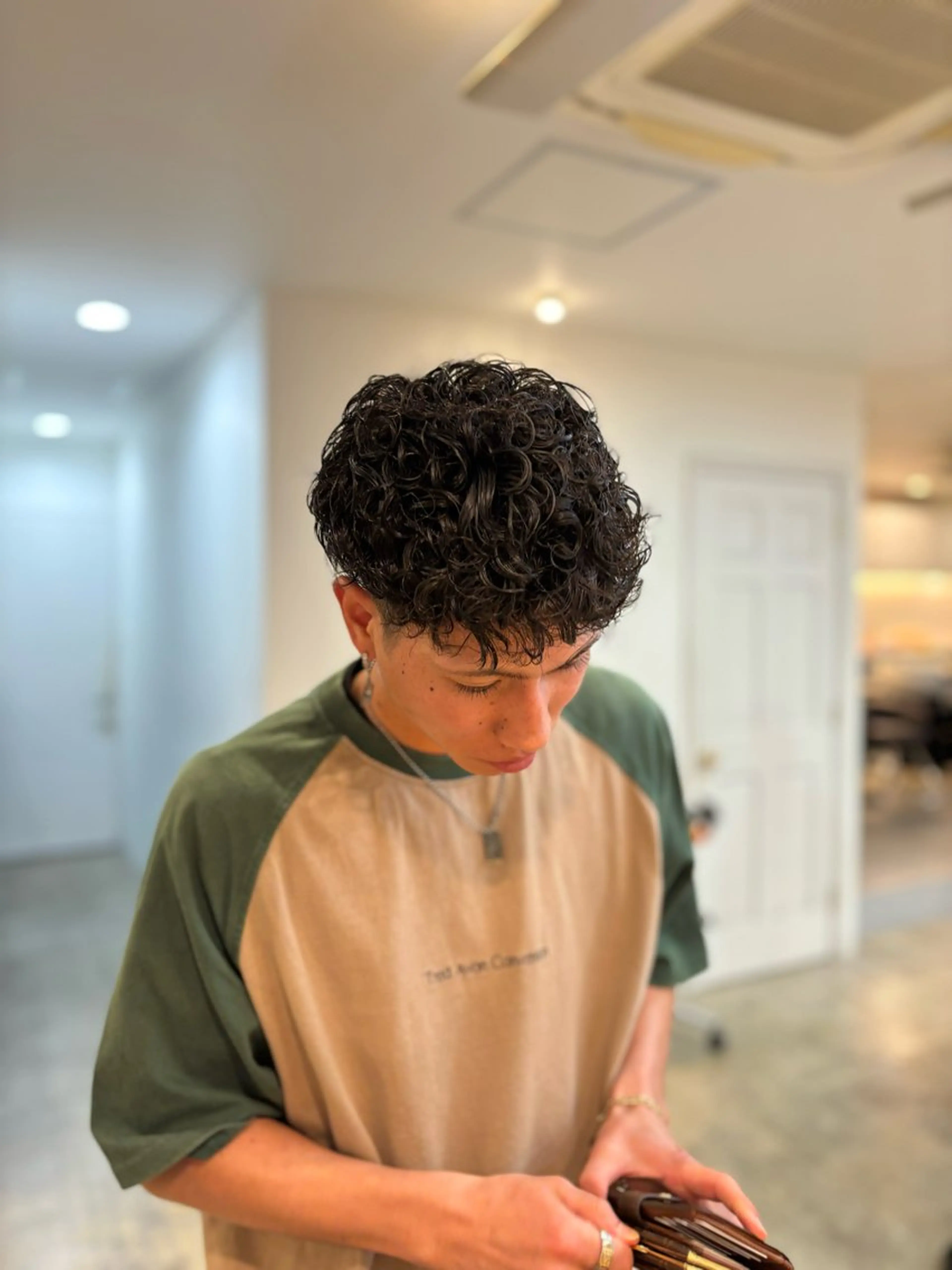 メンズ 高山 鳳成のヘアスタイル