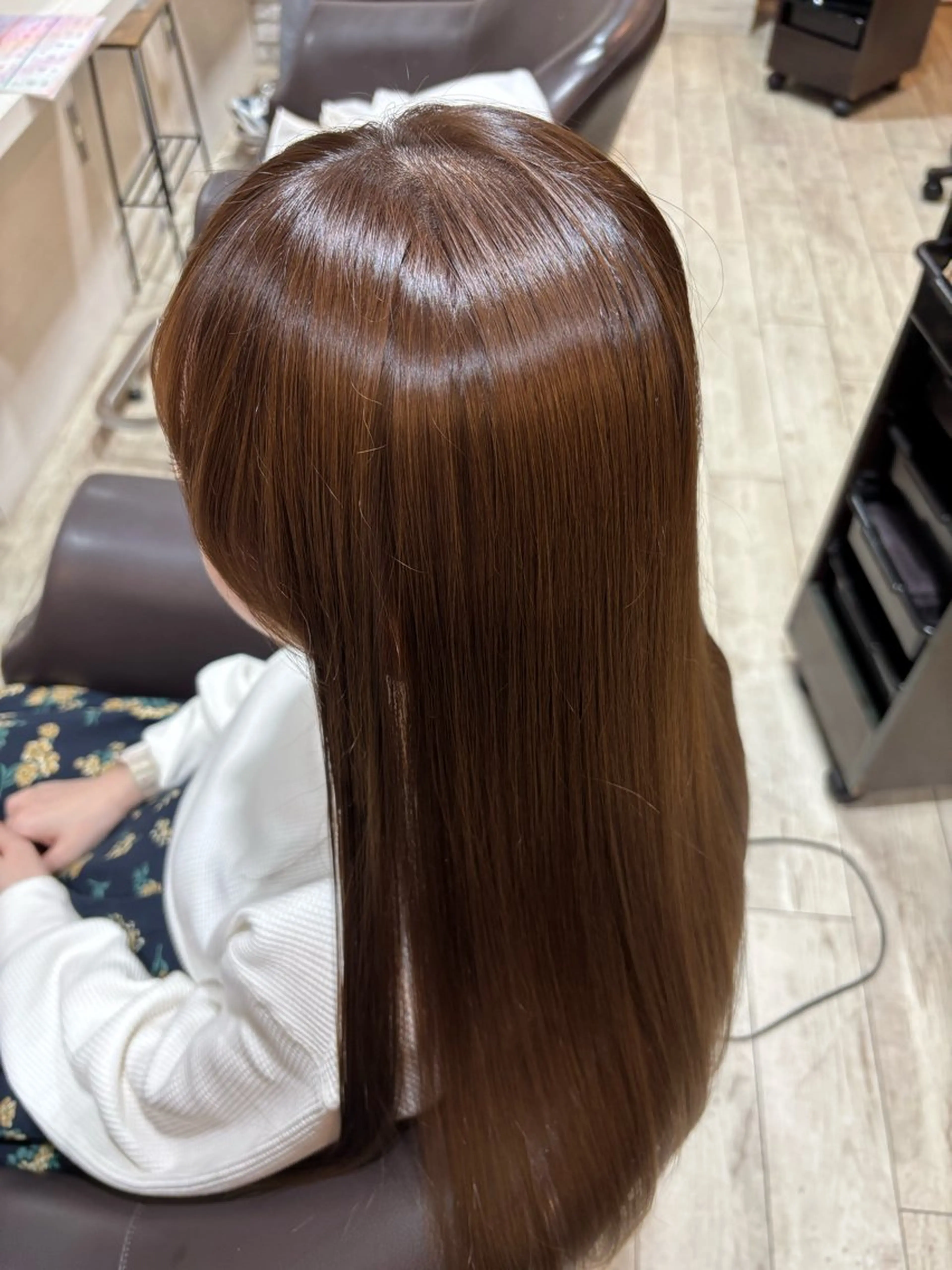 🌼艶カラー[オリーブ/ベージュ]➕🌼Aujuaマスク超音波アイロン付の写真