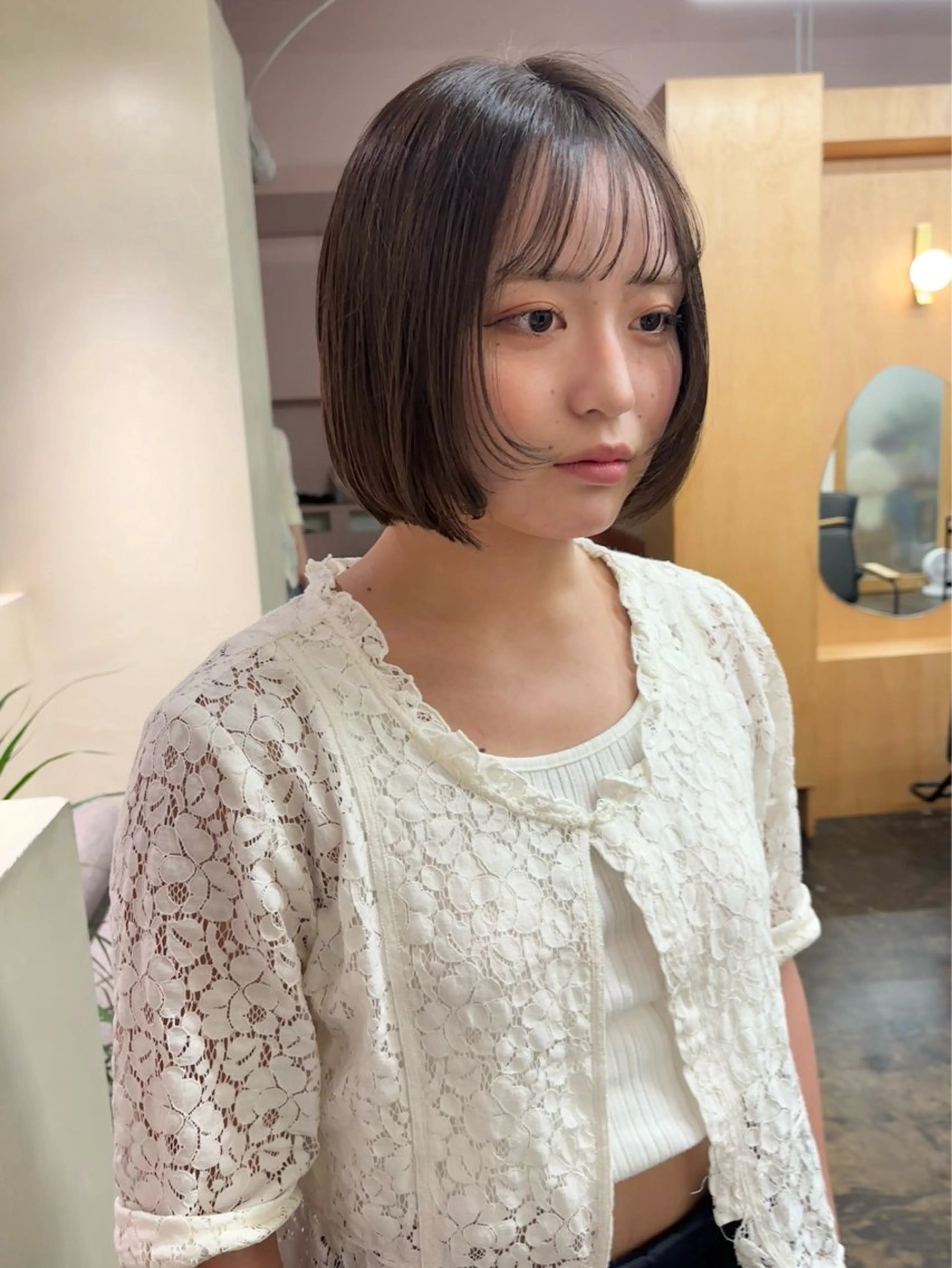 ショート ボブ カット 武田美空🐇 ボブ/暖色カラー🌷のヘアスタイル