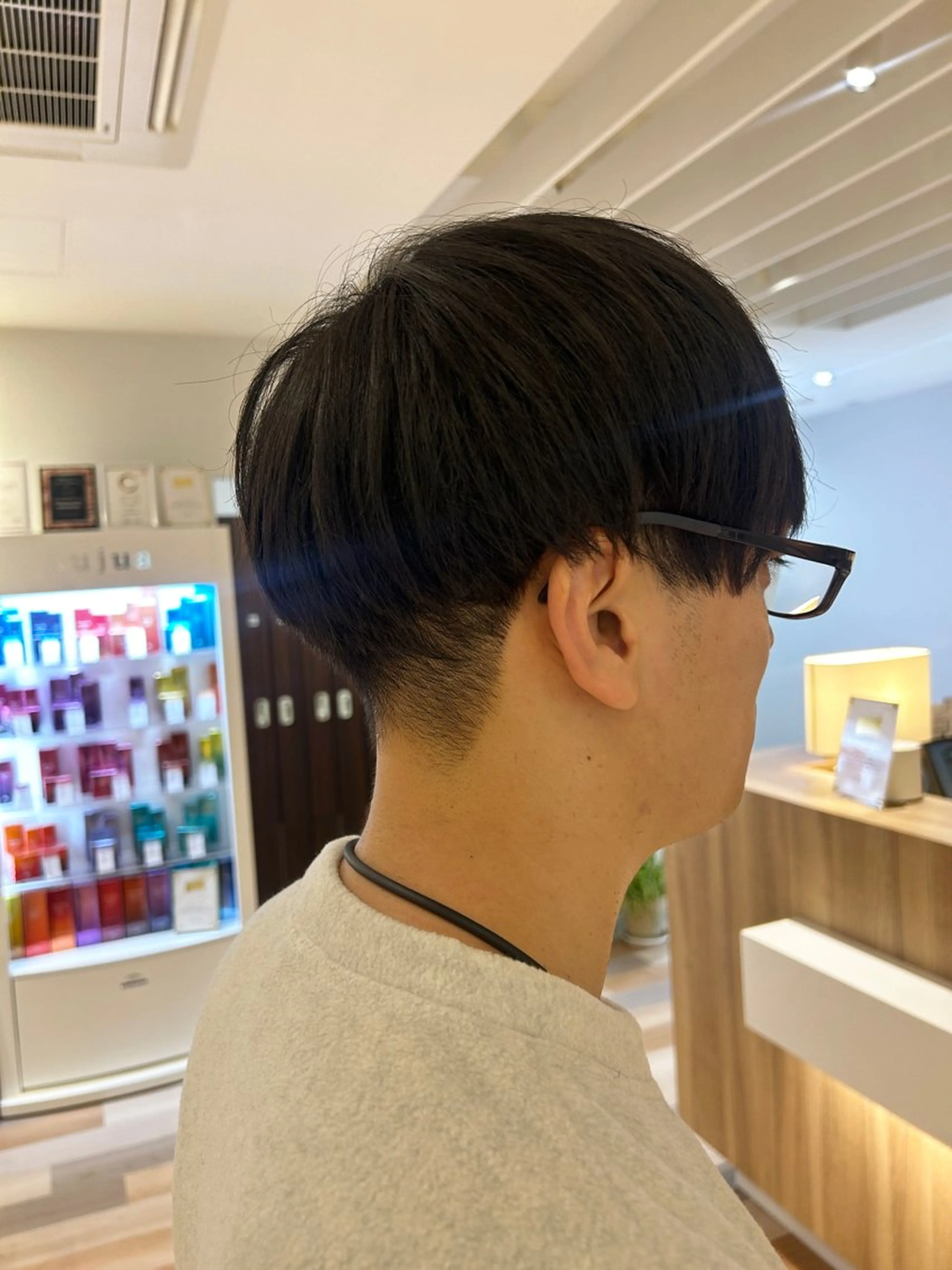 メンズ マッシュ 田中 翔子のヘアスタイル