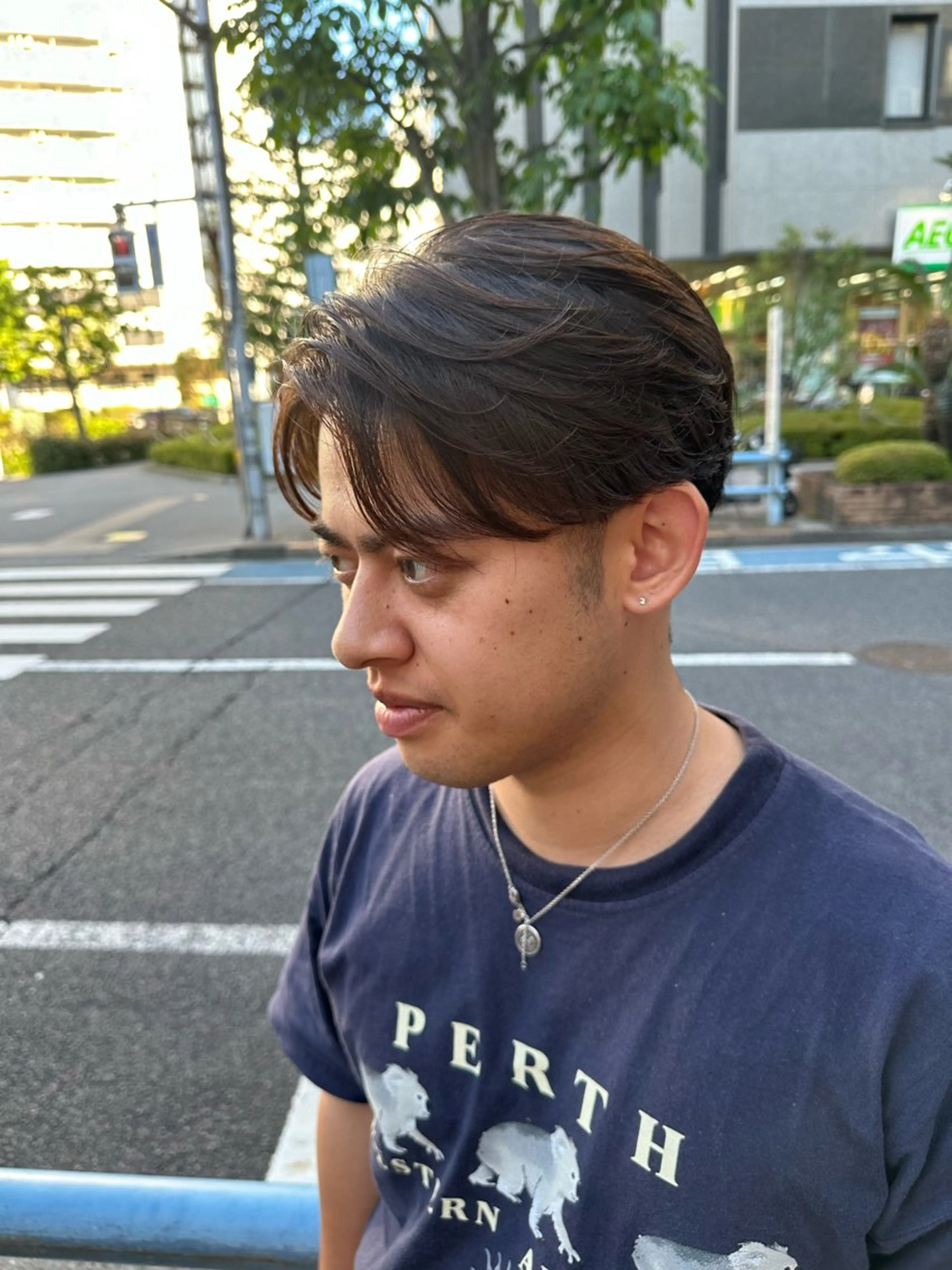 パーマ メンズ カット 縮毛矯正 トリートメント メンズ特化／トレンド スタイル／白澤のヘアスタイル