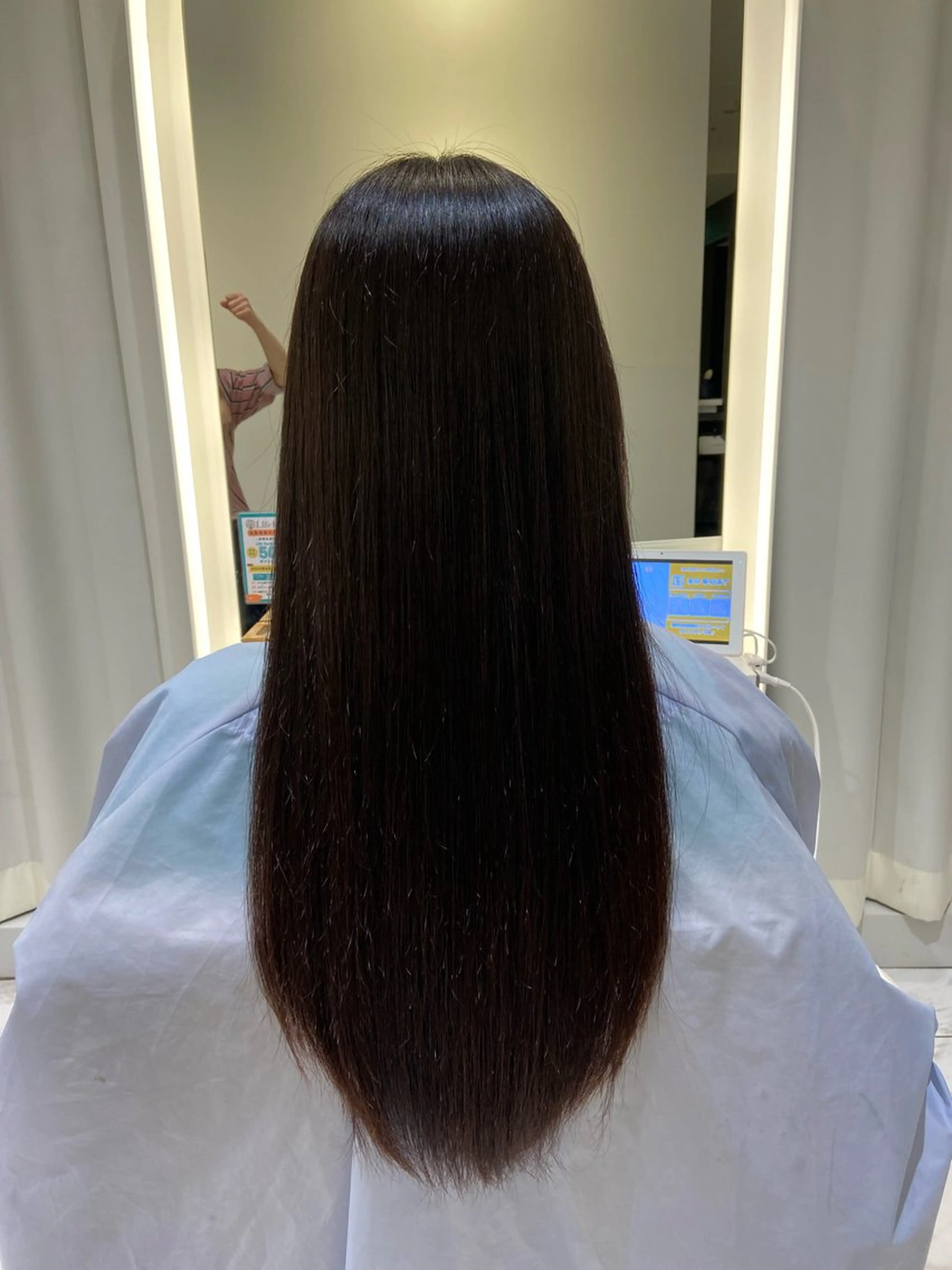 ロング 落合 和奏のヘアスタイル