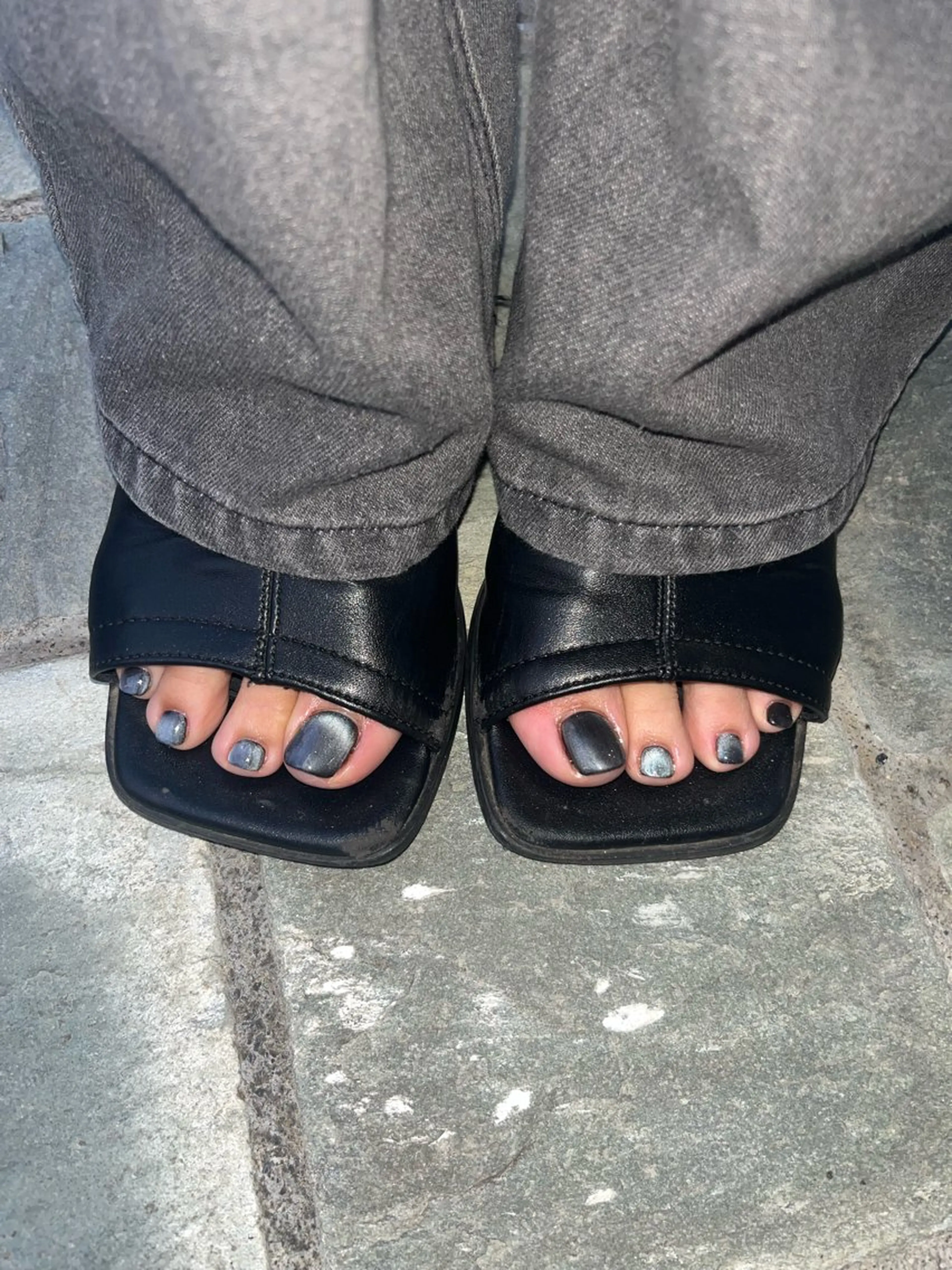 🖤フットジェルワンカラー、ミラー、マグネットの写真